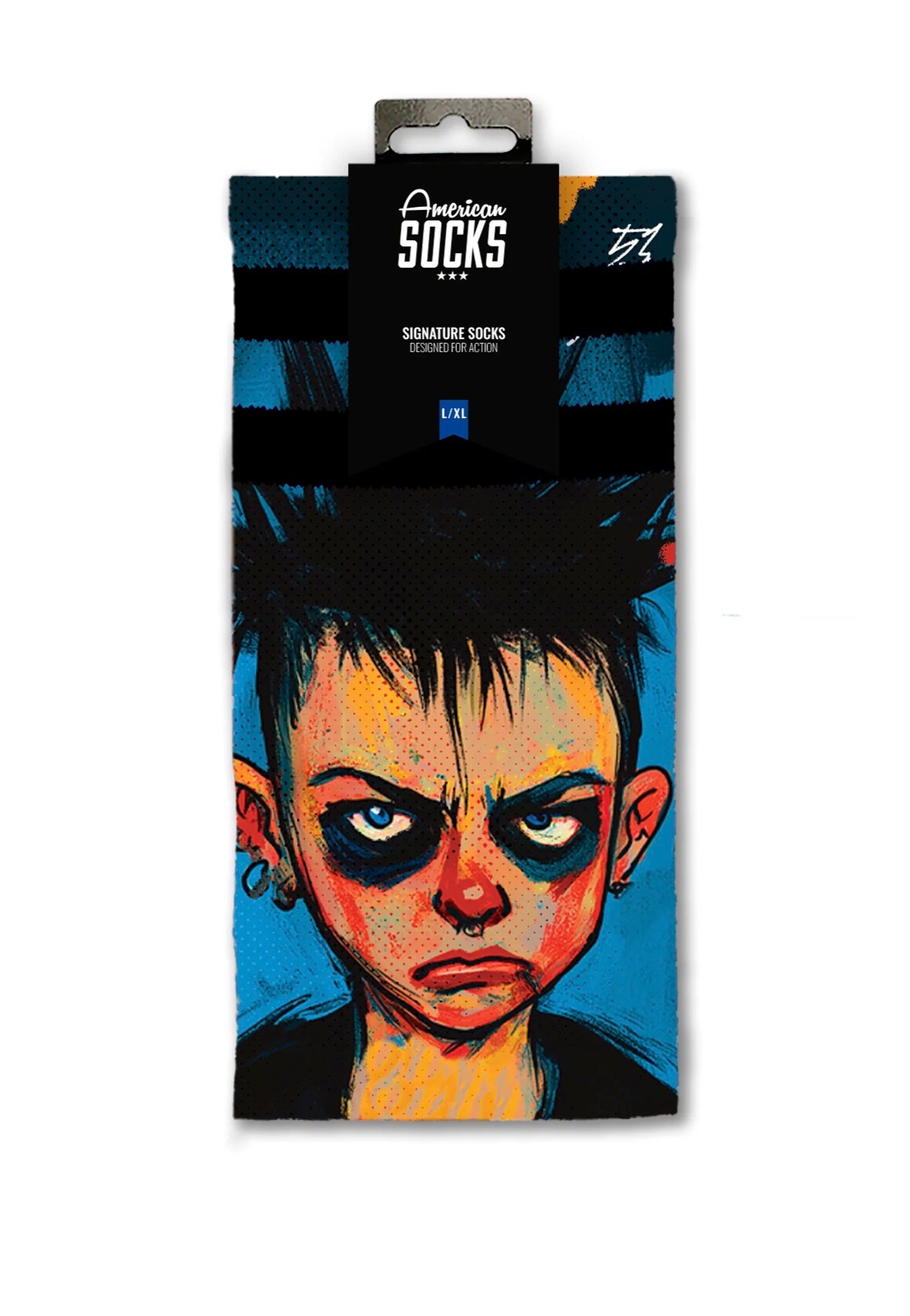 American Socks - Youth Renegade Mid High - Socks | Neutral-Image