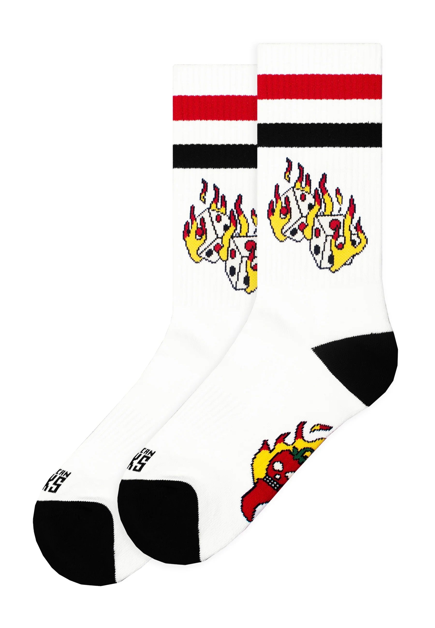 American Socks - Roll The Dice Mid High - Socks | Neutral-Image