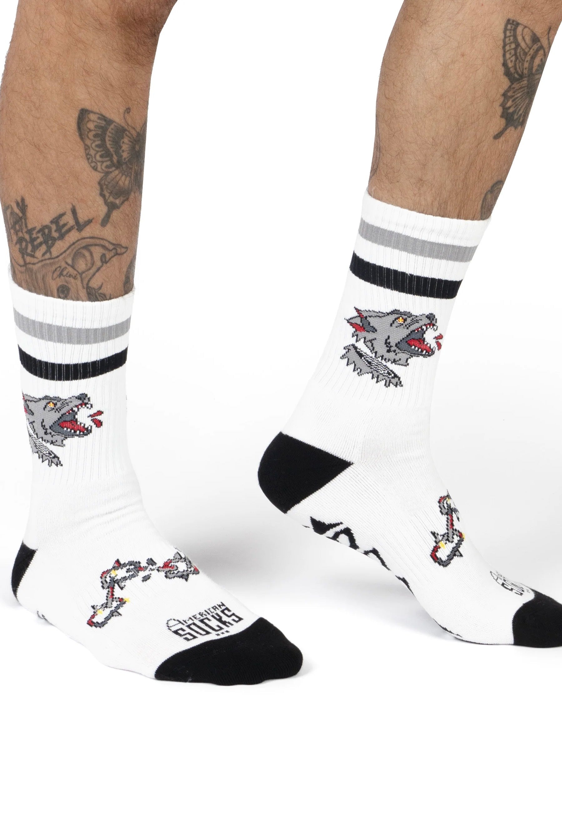 American Socks - Cerberus Mid High - Socks | Neutral-Image
