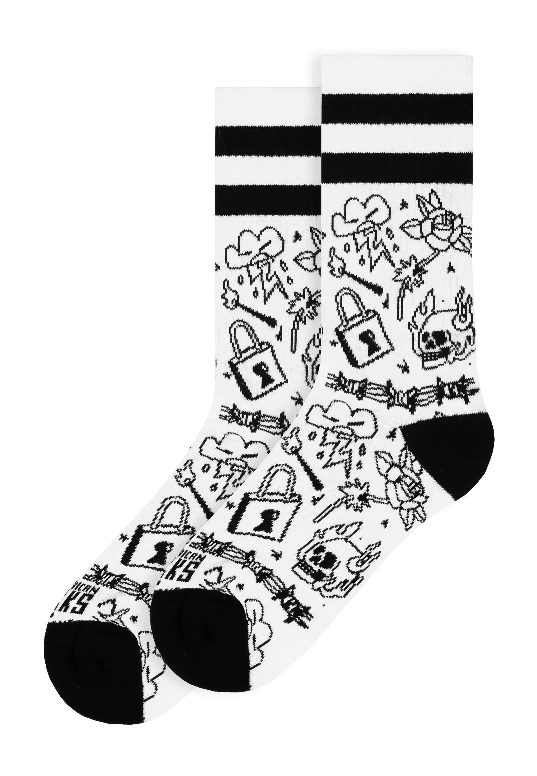 American Socks - Burning Rage Mid High - Socks | Neutral-Image