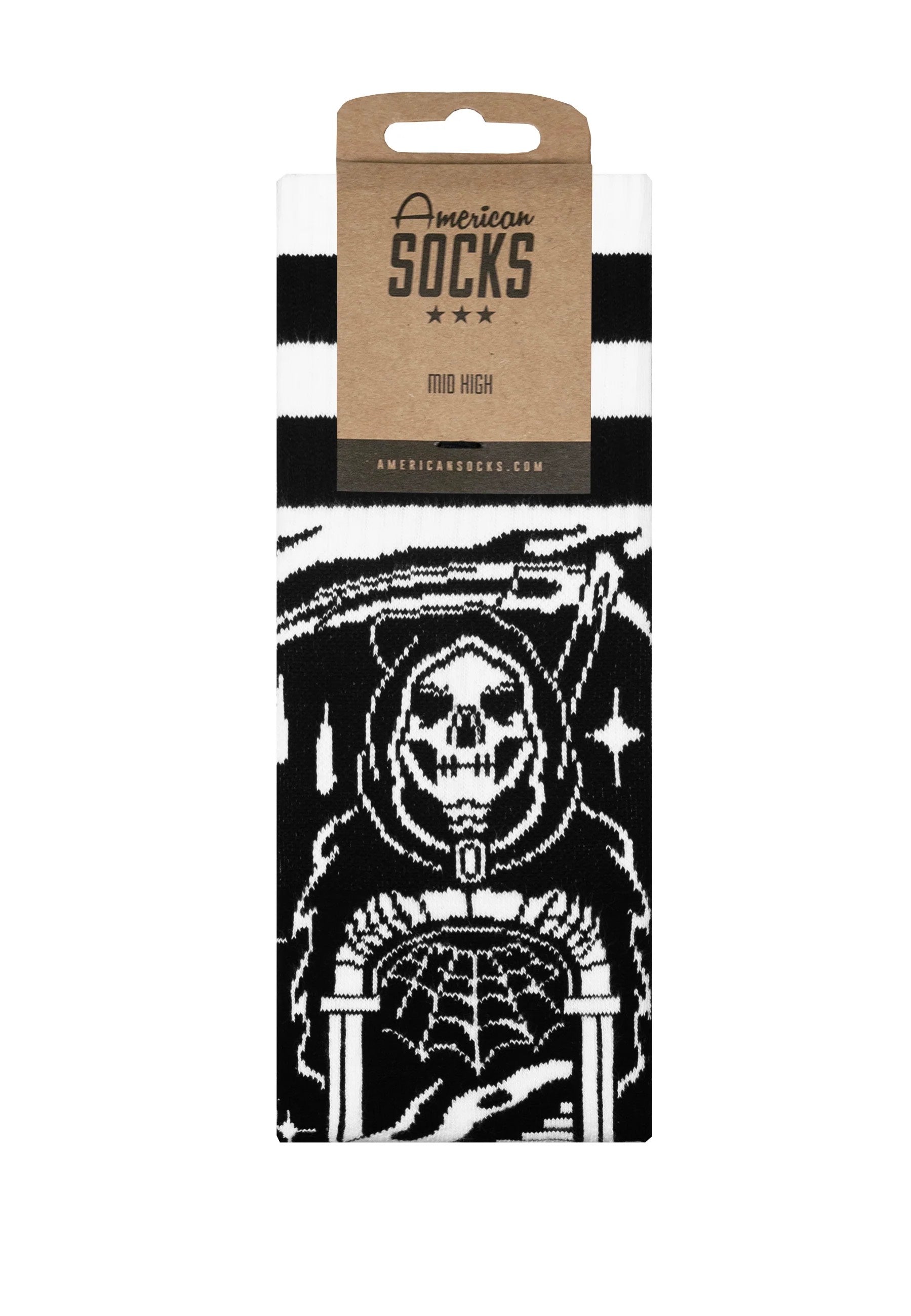 American Socks - Death's Door Mid High - Socks | Neutral-Image