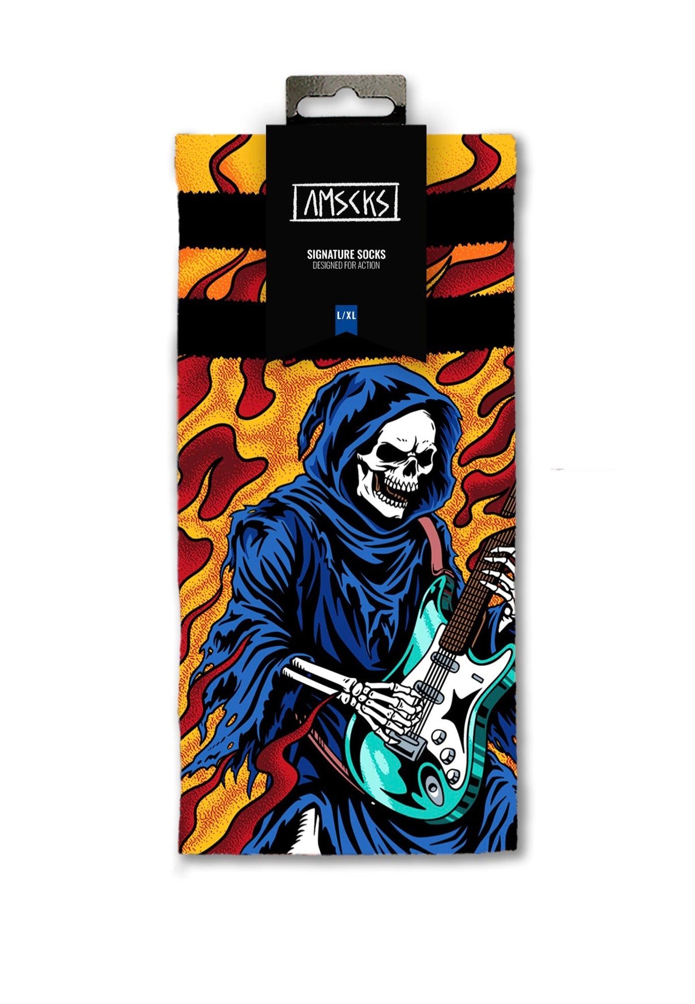 American Socks - Rock Till Death Mid High - Socks | Neutral-Image