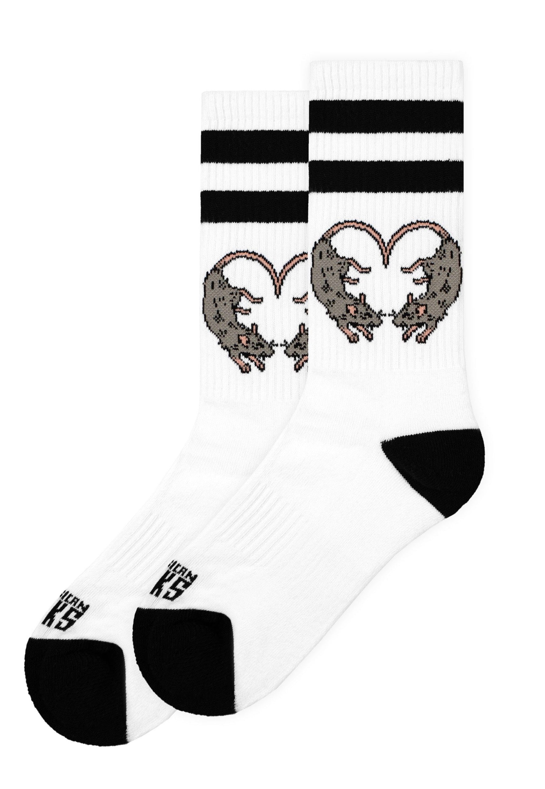 American Socks - Love Bite Mid High - Socks | Neutral-Image