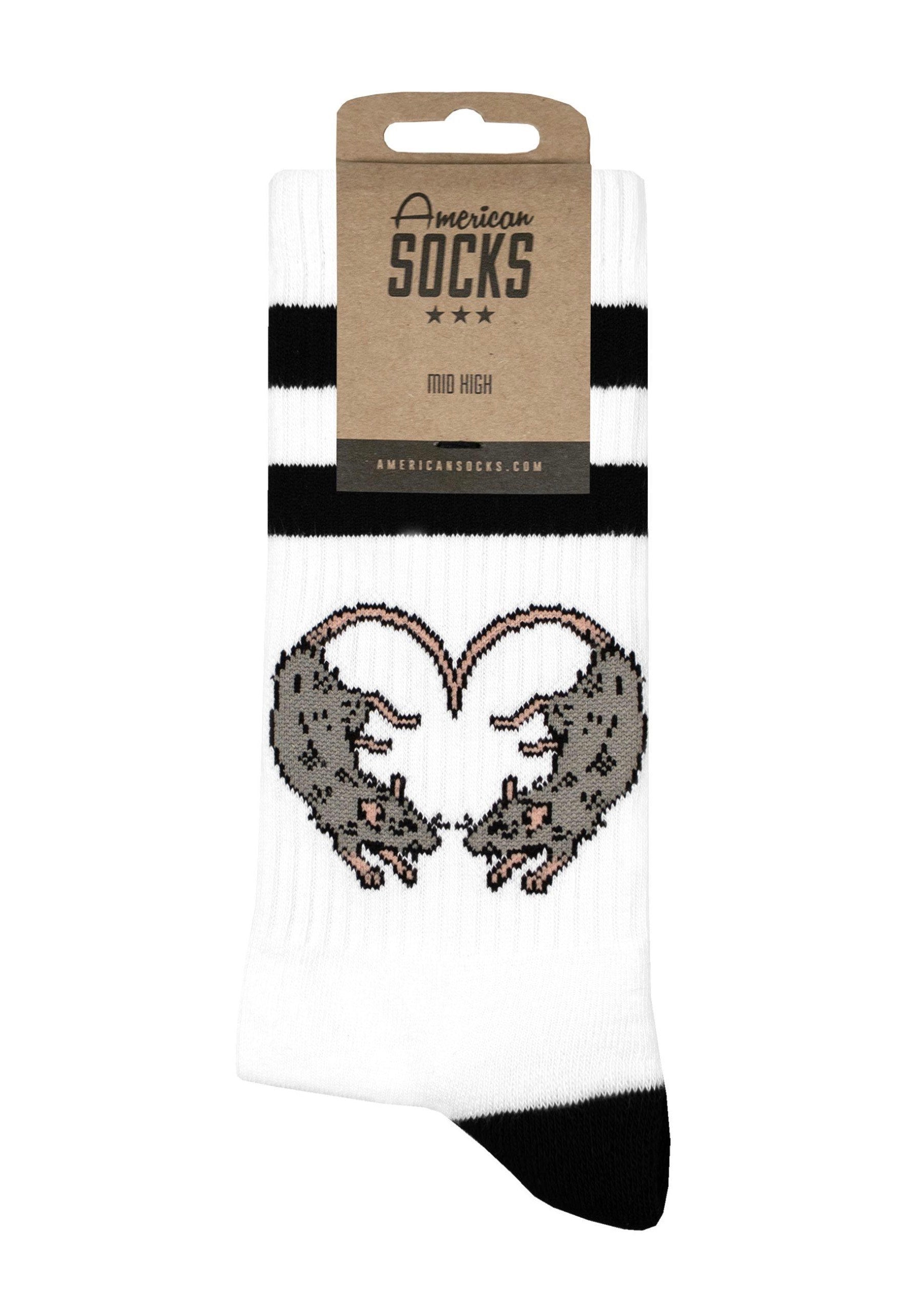 American Socks - Love Bite Mid High - Socks | Neutral-Image