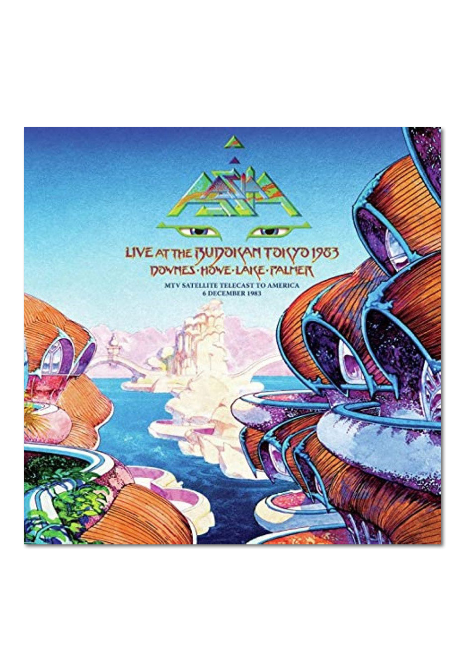 アート・デザイン・音楽 inside ASIA Asia - Live At The Budokan Tokyo 1983 - CD | Nuclear Blast