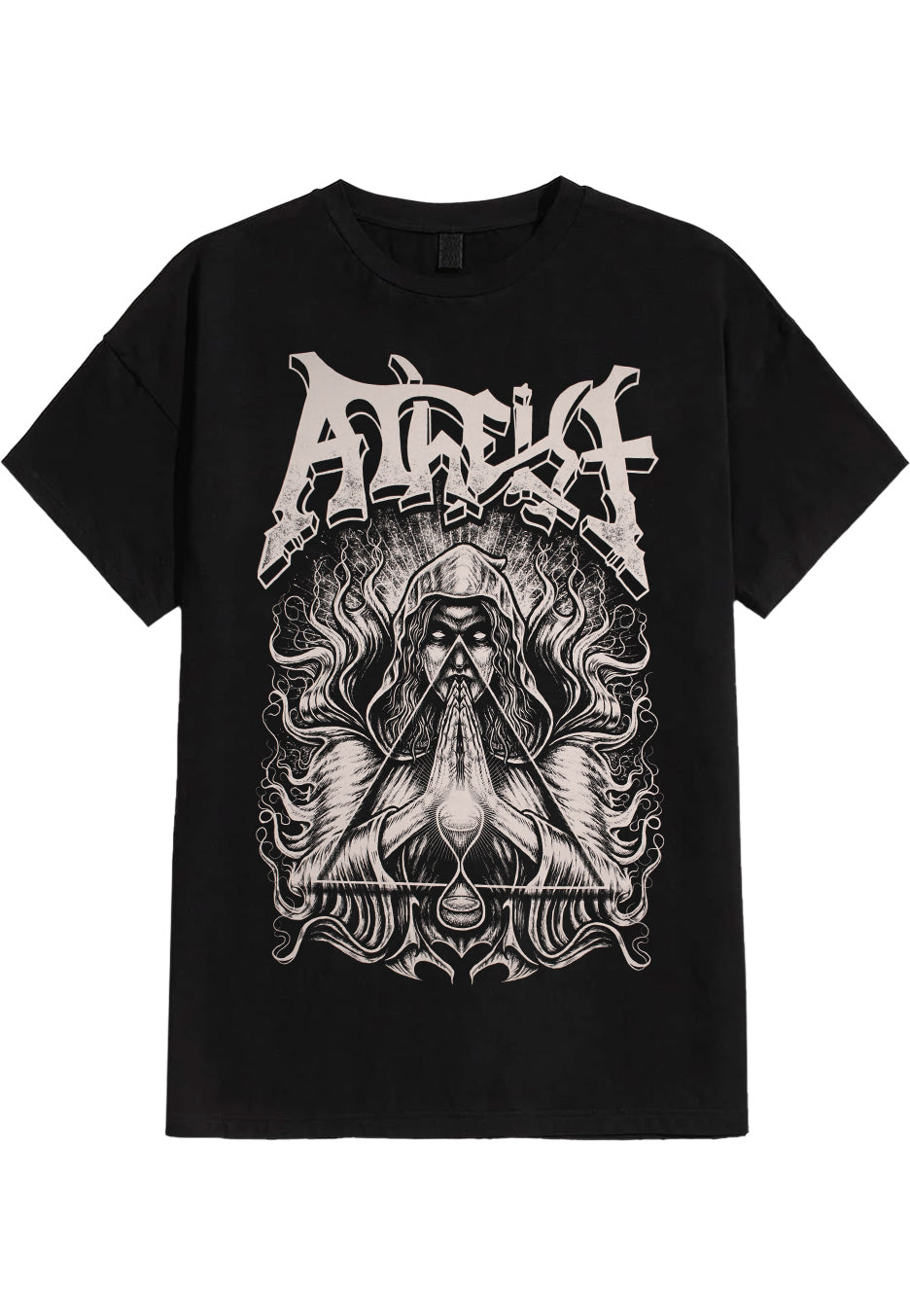 Atheist - Hourglass BW - T-Shirt | Neutral-Image