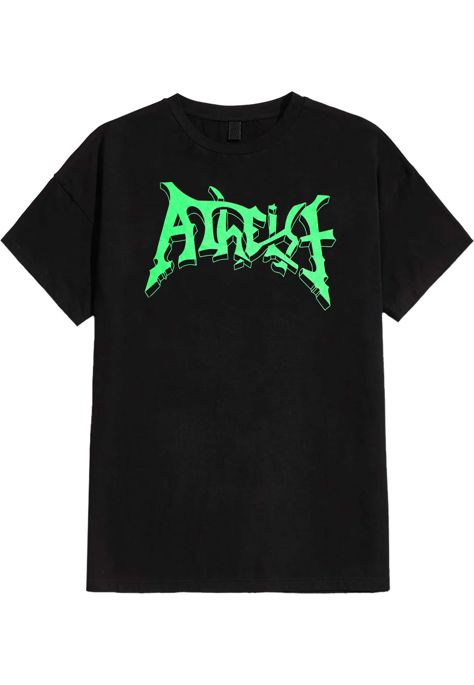 Atheist - Neon Logo - T-Shirt | Neutral-Image