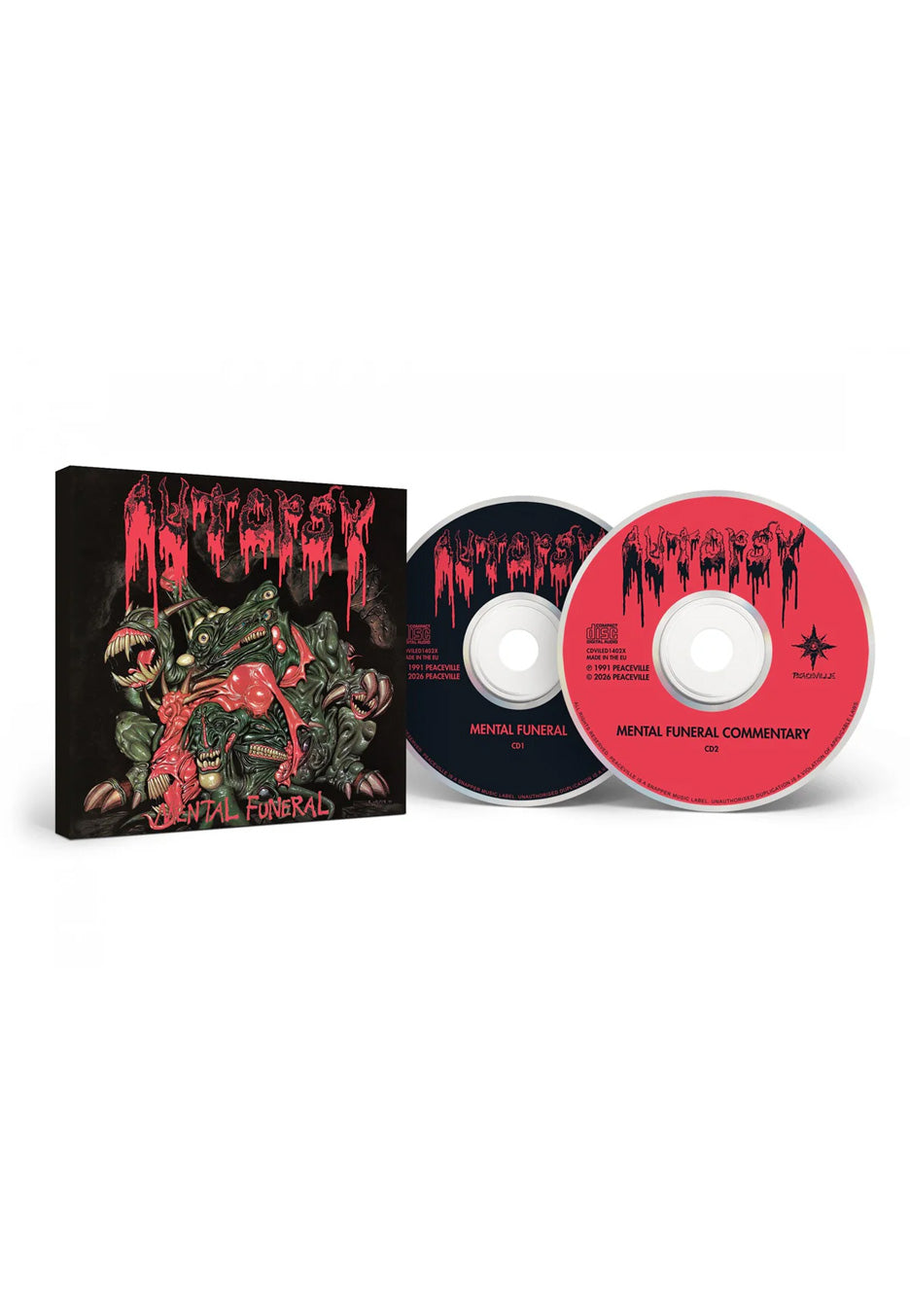 Autopsy Mental Funeral (35th Anniversary) 2 CD