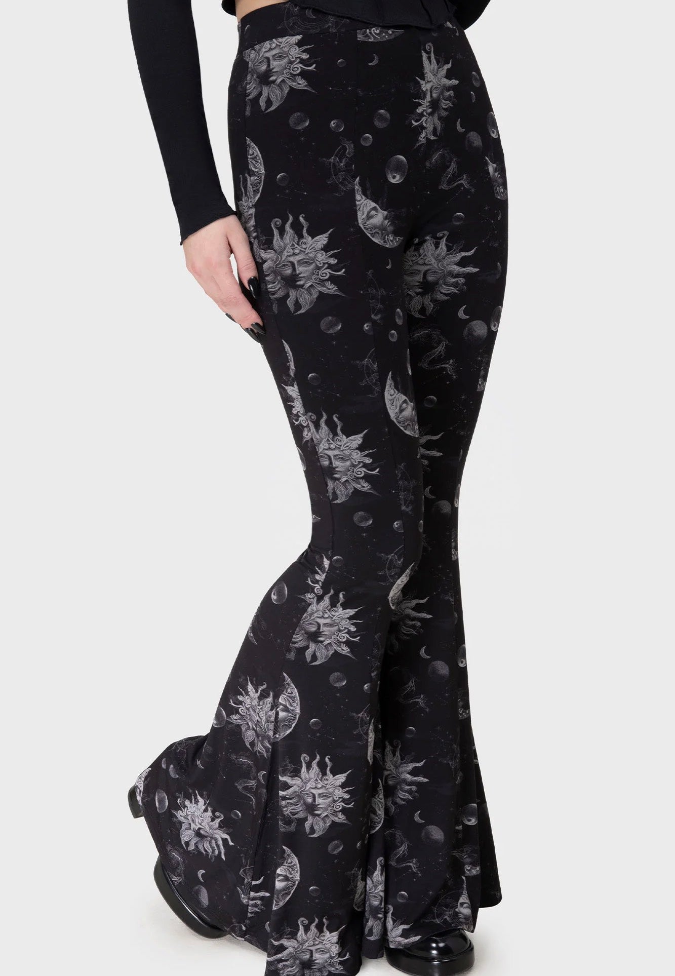 Killstar - Azurement Flare - Pants | Women-Image