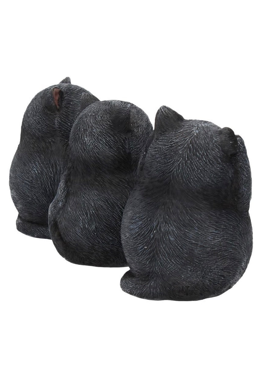 Nemesis Now - Three Wise Fat Cats - Figure | Neutral-Image