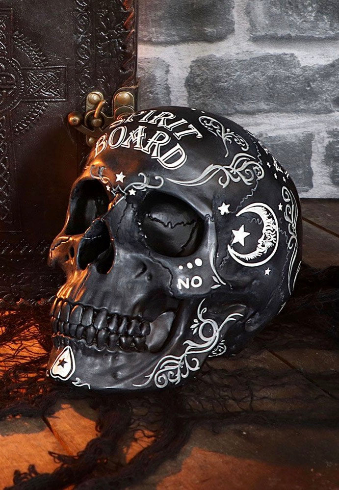 Nemesis Now - Spirit Board Skull - Figure | Neutral-Image