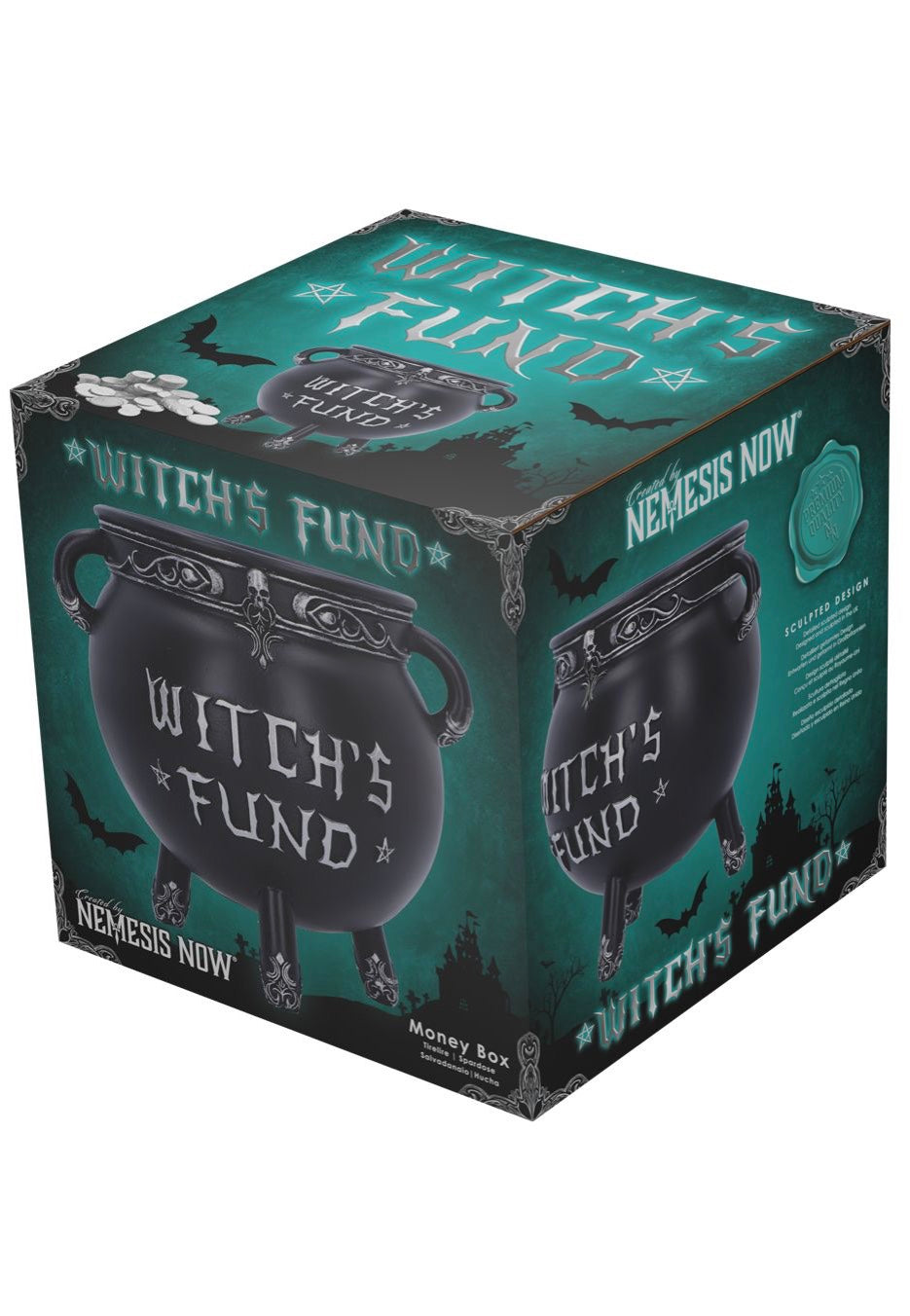 Nemesis Now - Witch's Fund - Money Box | Neutral-Image