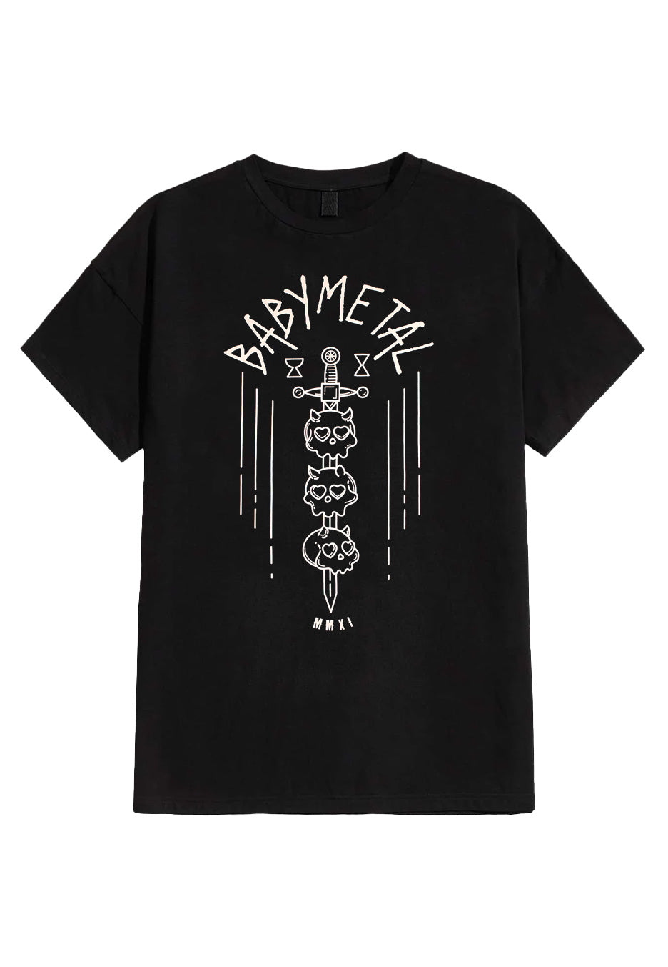 Babymetal - Skull Sword - T-Shirt | Neutral-Image