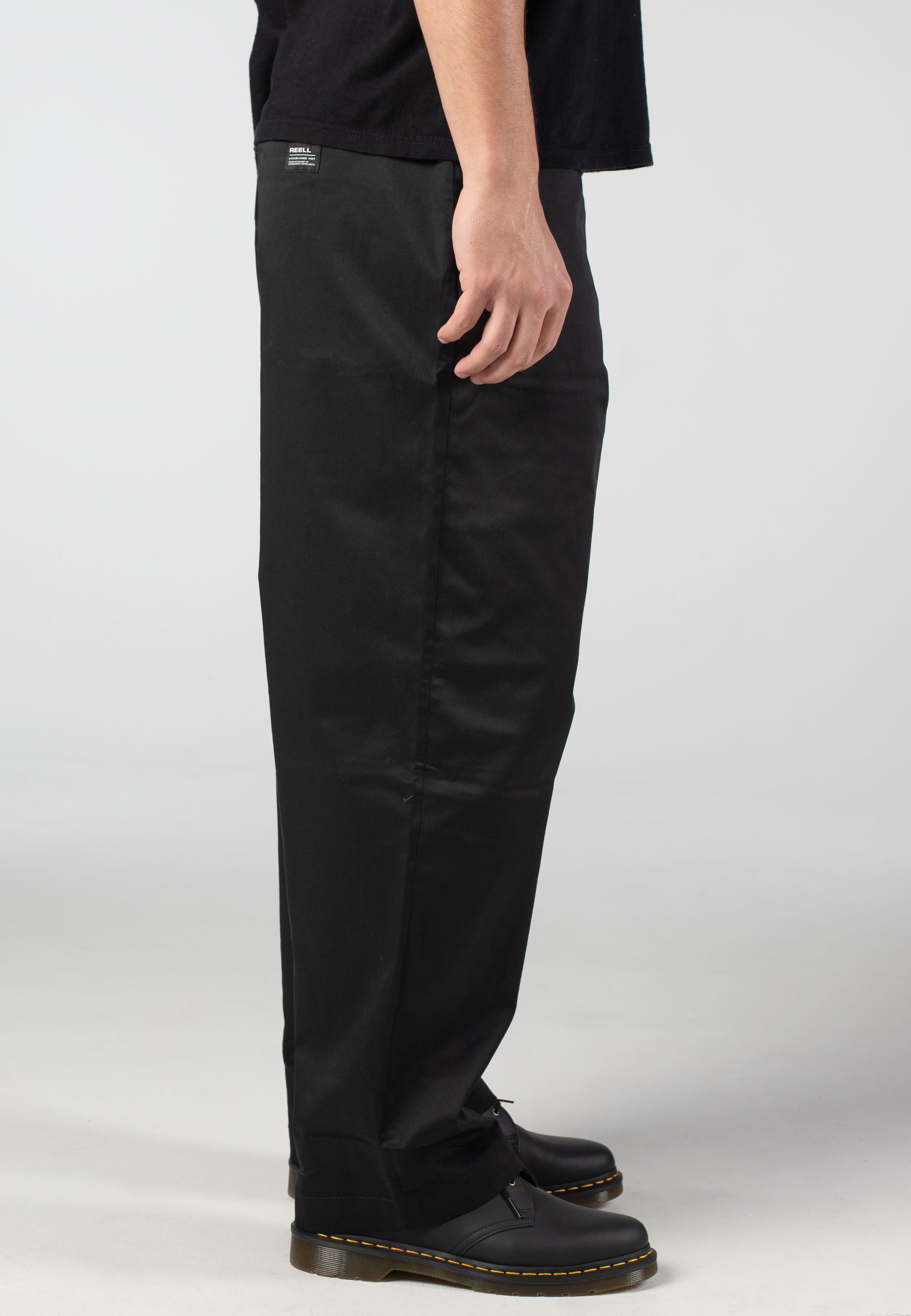 REELL - Loose Flex Chino PC Black - Pants | Men-Image