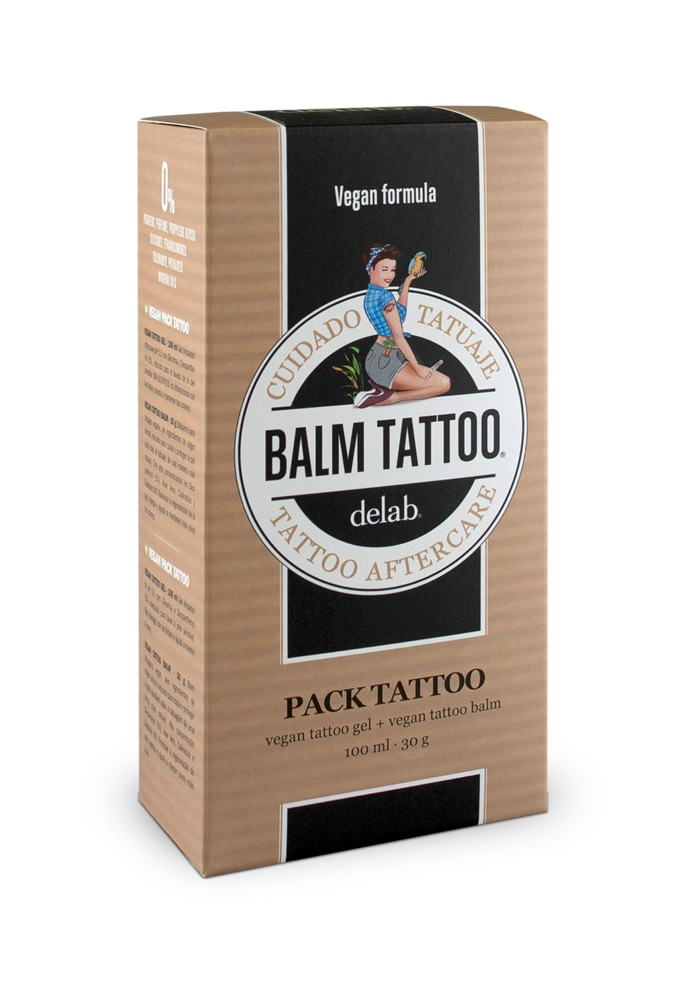 Balm Tattoo - Vegan Pack - Cream And Washing Gel