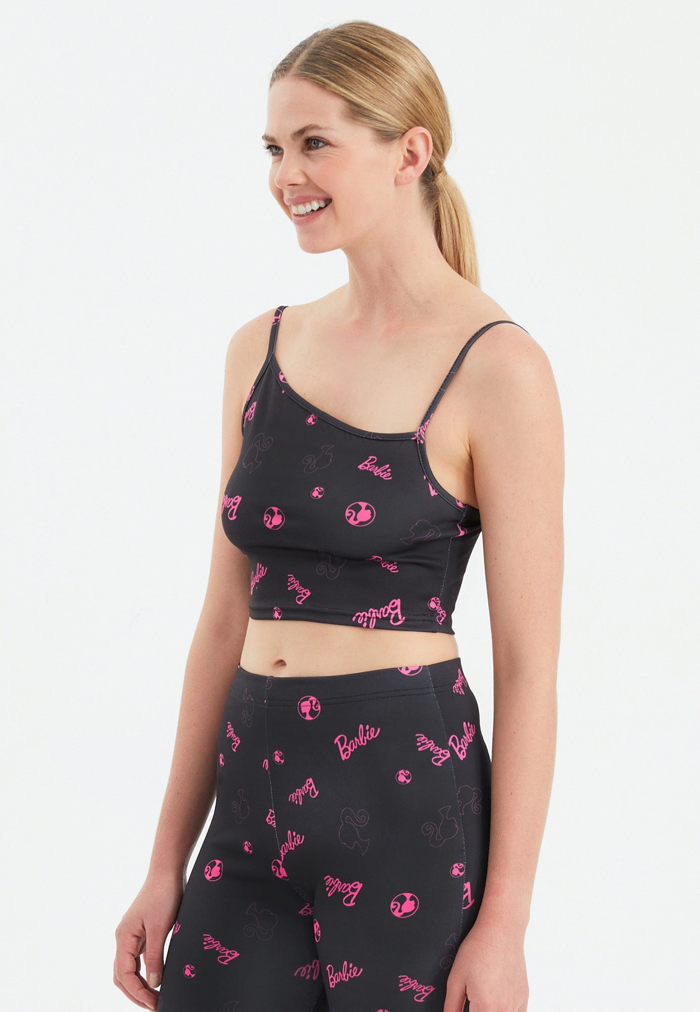 Barbie - Logo All Over - Top | Women-Image