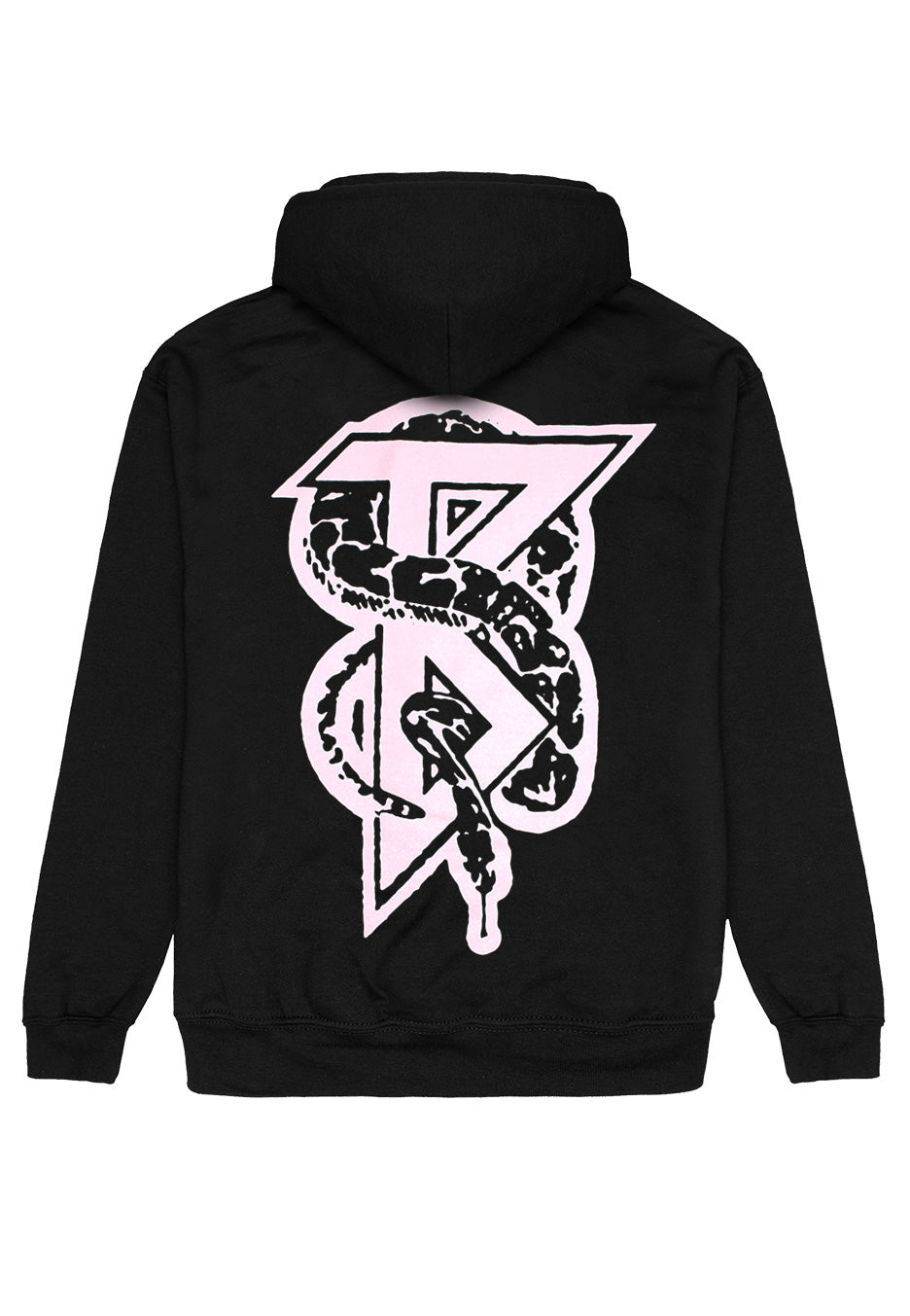 Beartooth - Pink Snake On My Back - Hoodie | Neutral-Image