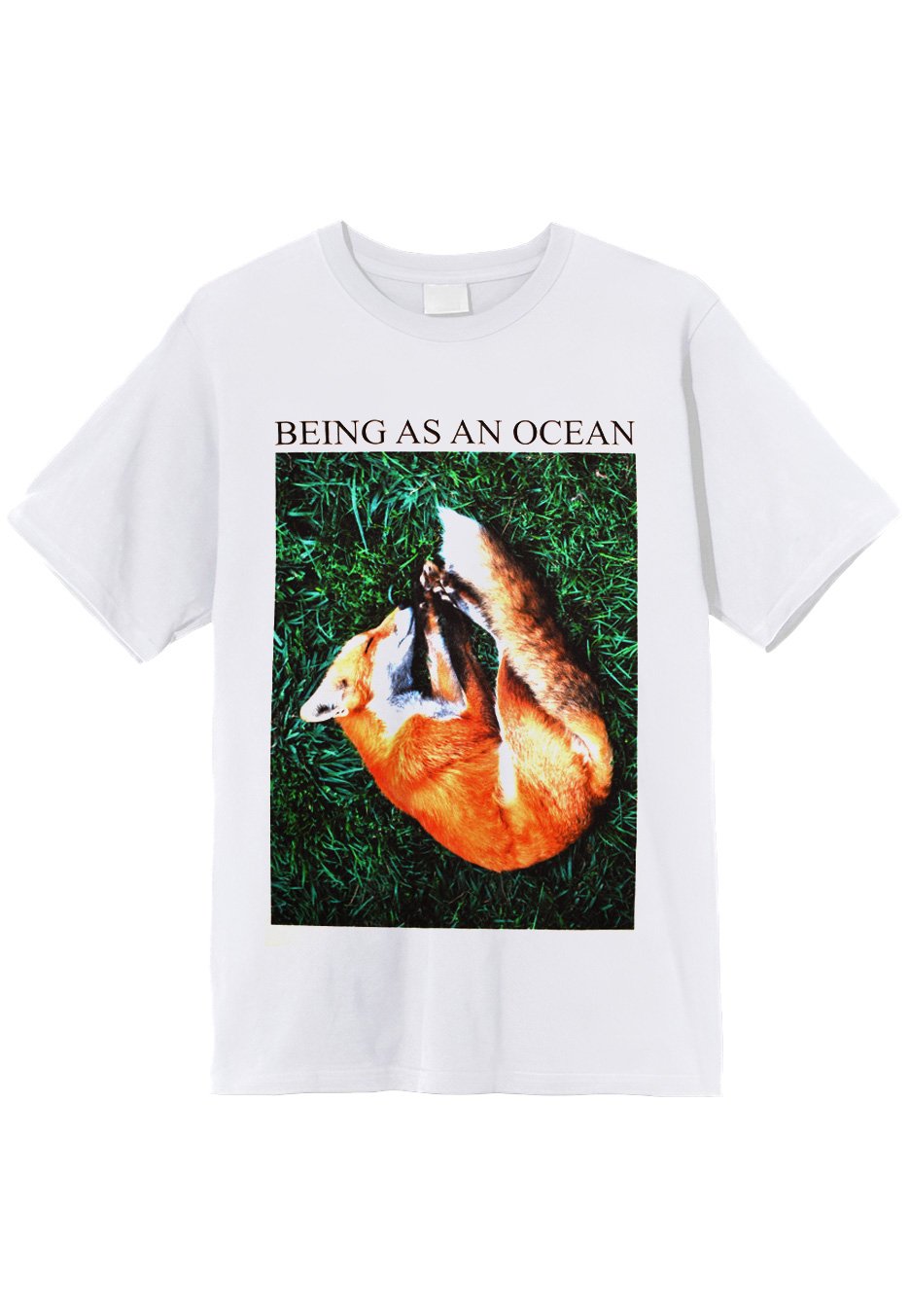 Being As An Ocean - Sleeping Fox White - T-Shirt