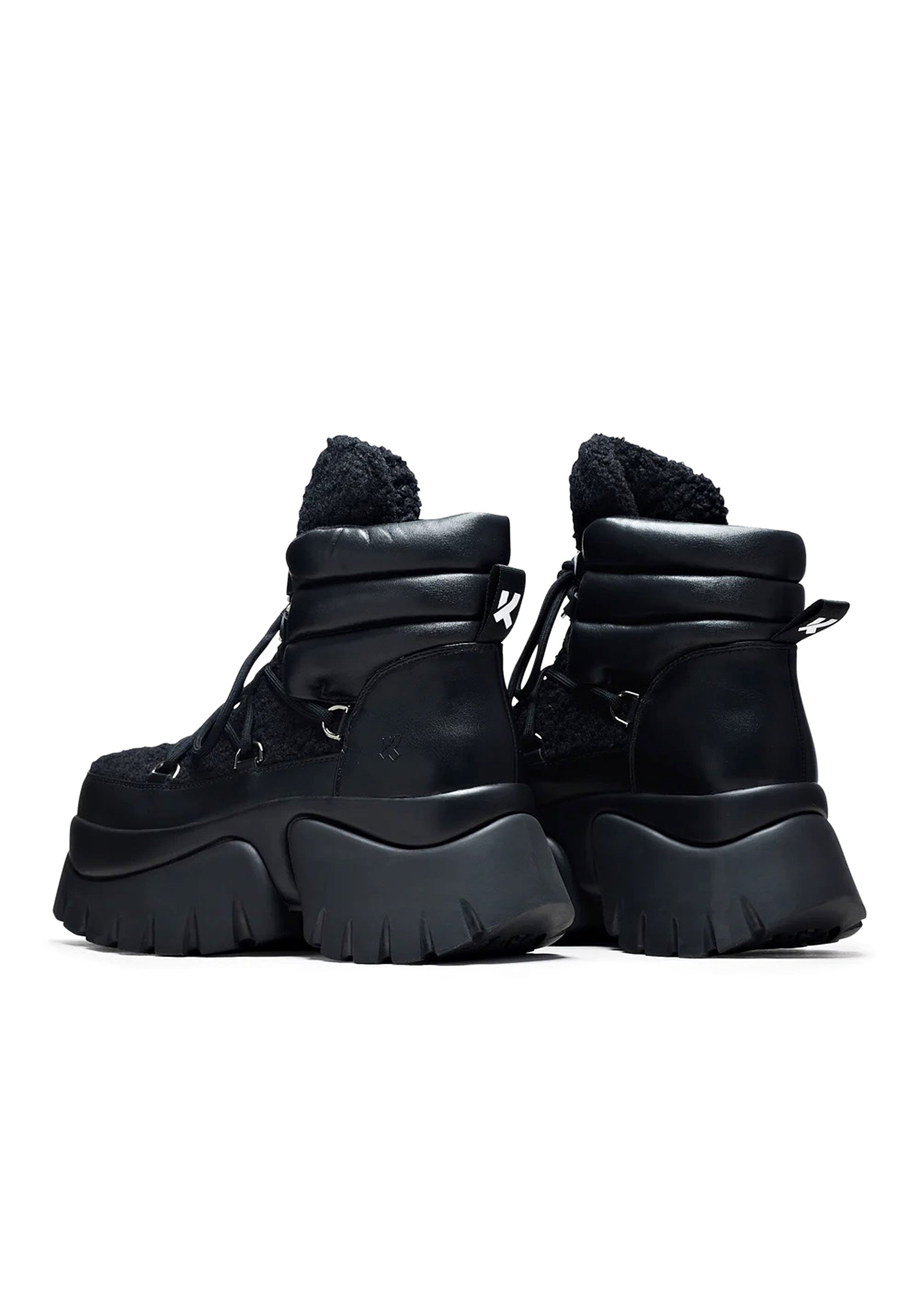 Koi Footwear - Black Fluffy Vilun Black - Girl Shoes