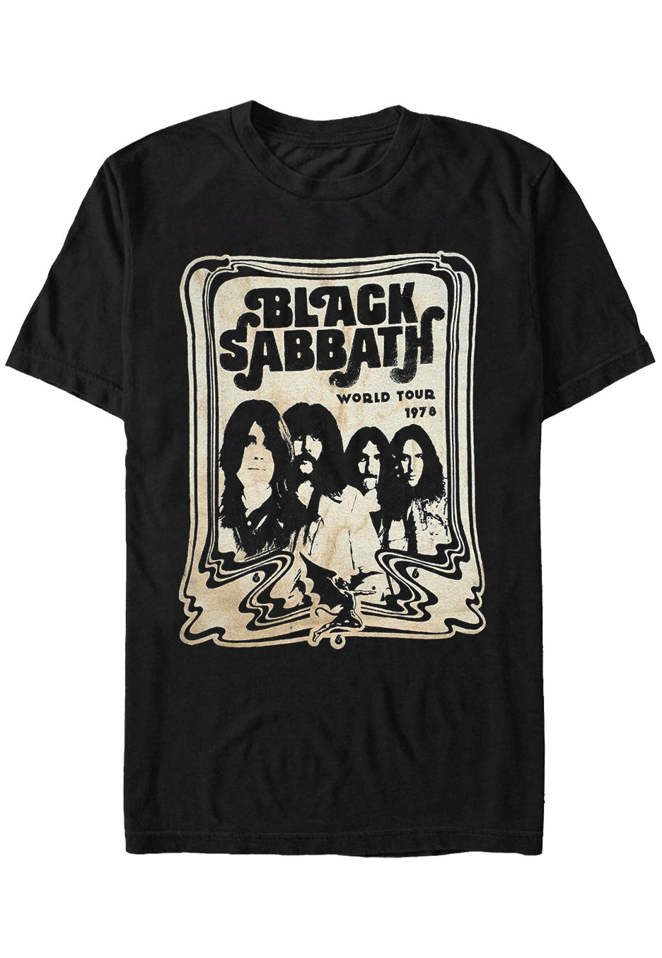 Black Sabbath 1978 World Tour Tシャツ M Black Sabbath - World Tour 1978 - T-Shirt | Nuclear Blast
