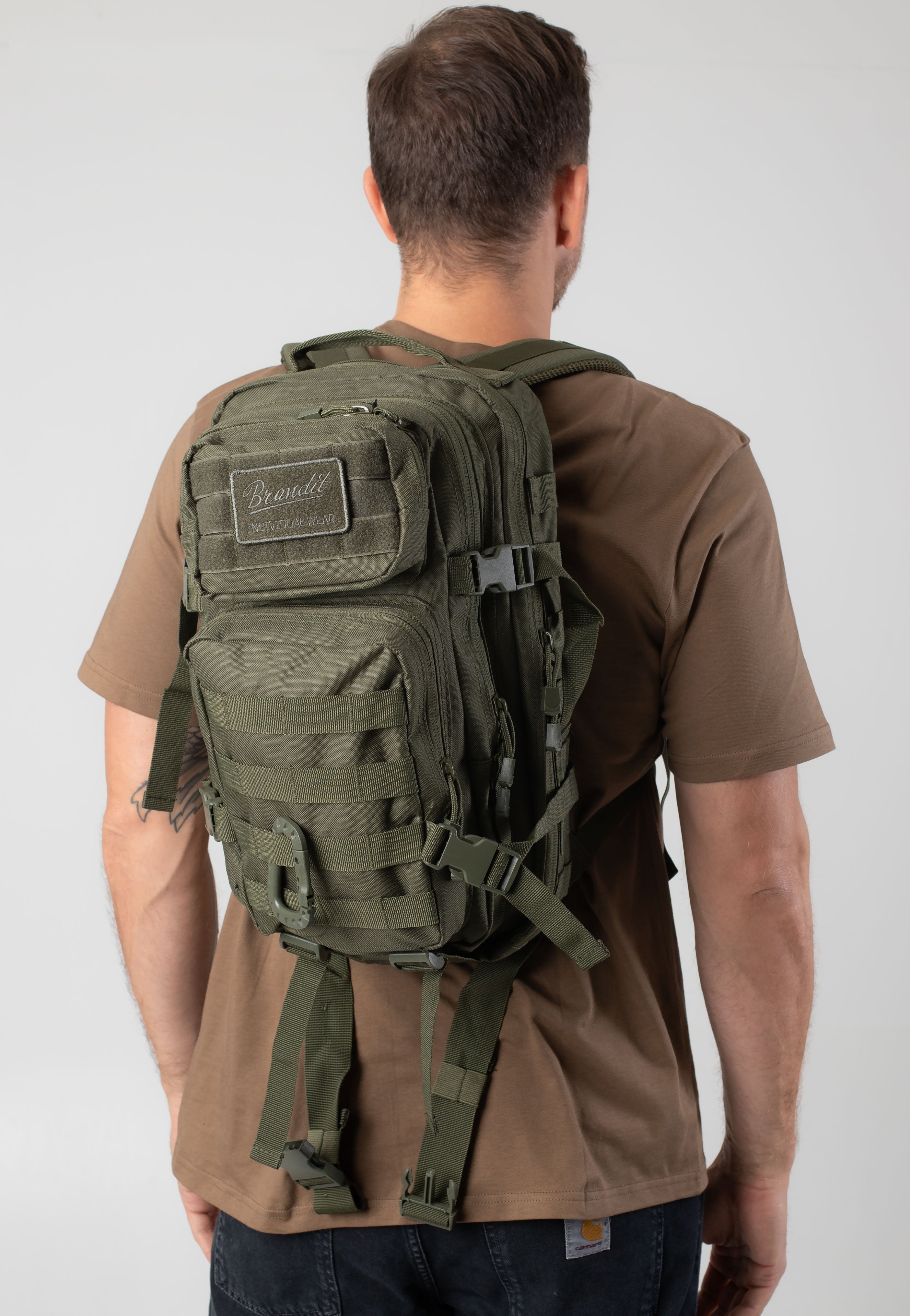 Brandit - Assault Pack Medium Olive - Backpack | Neutral-Image
