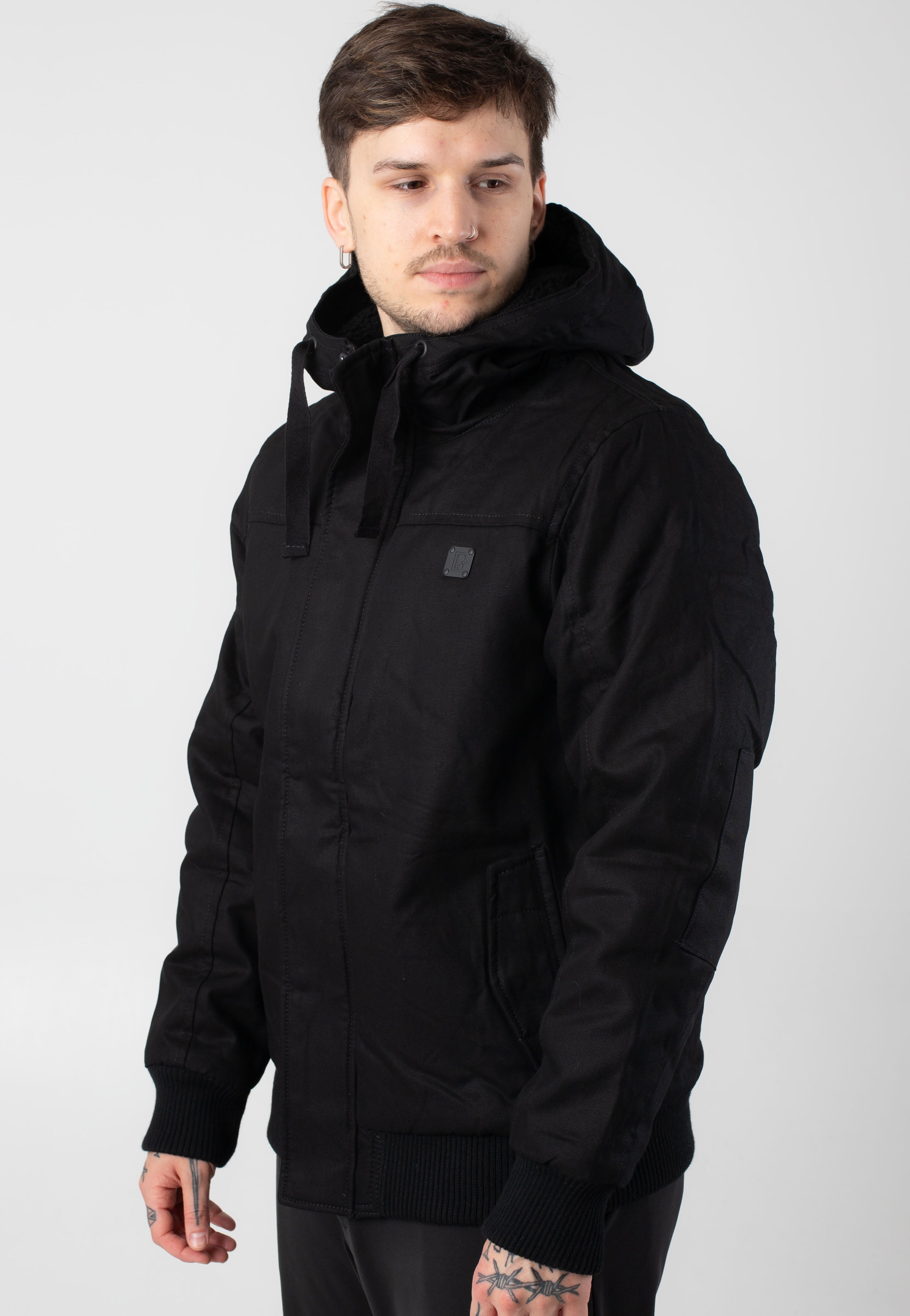 Brandit - Essential Black - Jacket | Men-Image