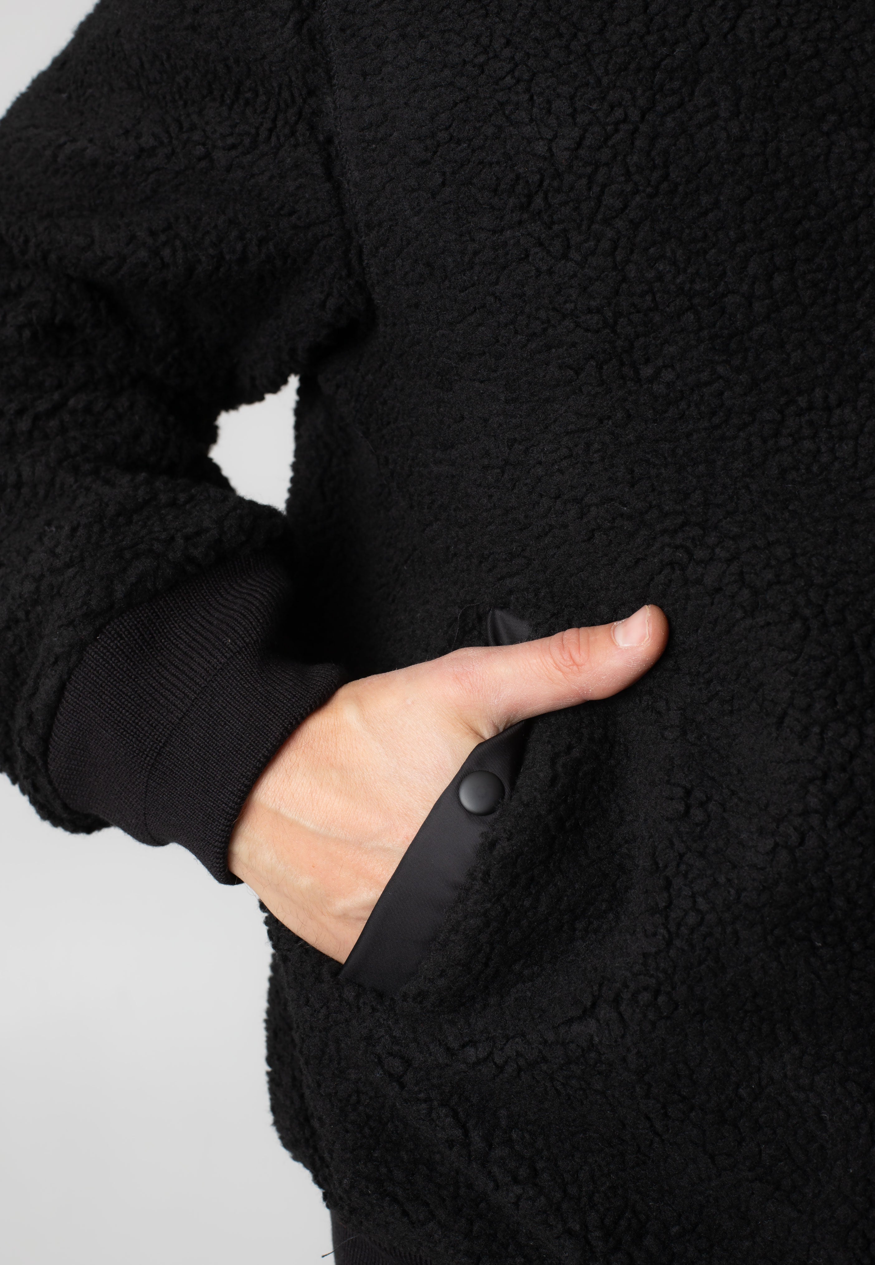 Brandit - MA1 Sherpa Black - Jacket | Men-Image