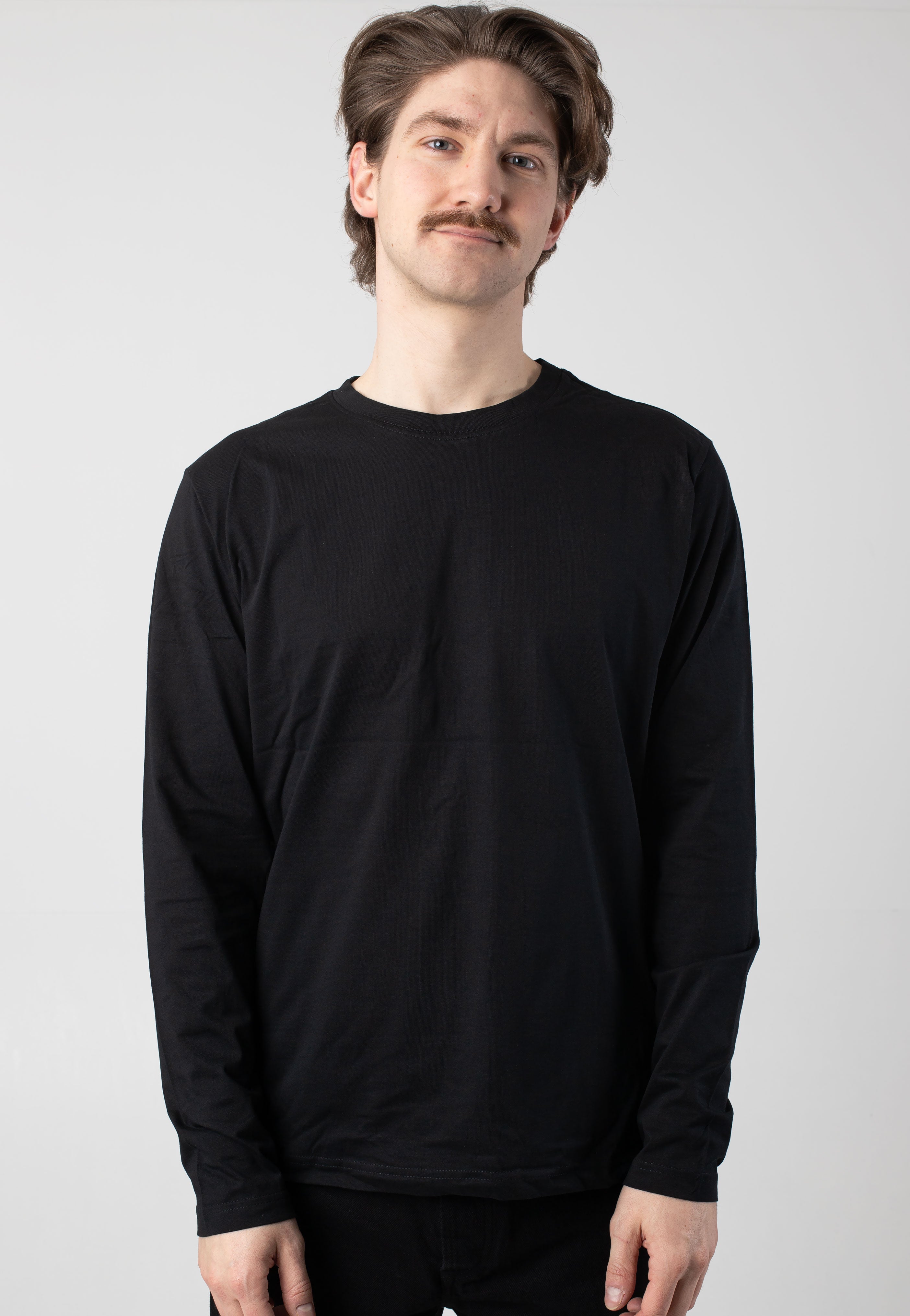 Brandit - Premium Black - Longsleeve | Men-Image