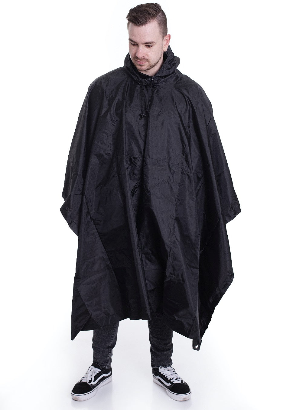 Brandit - Ripstop Black - Poncho | Men-Image