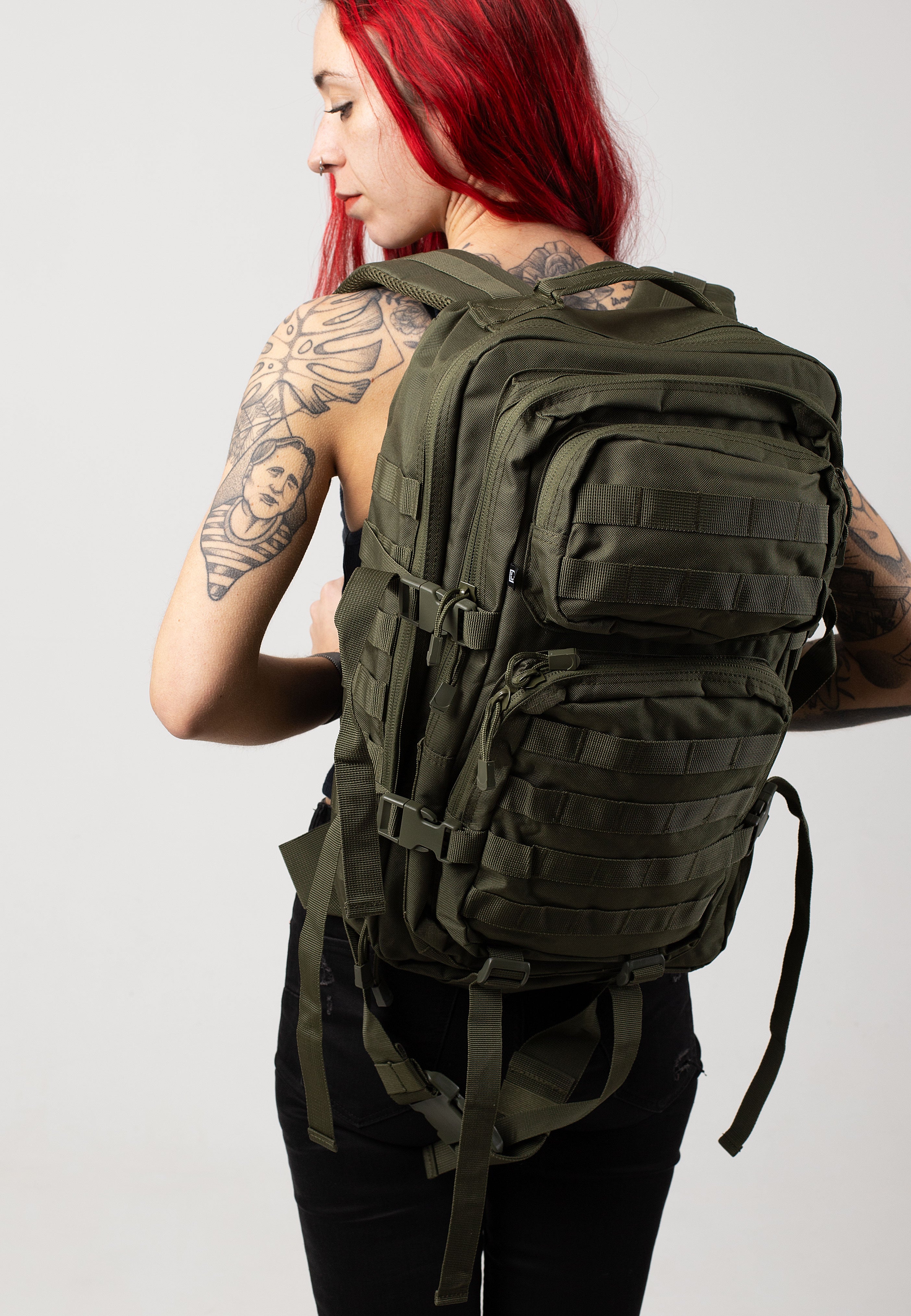 Brandit - Us Cooper Large Olive - Backpack | Neutral-Image