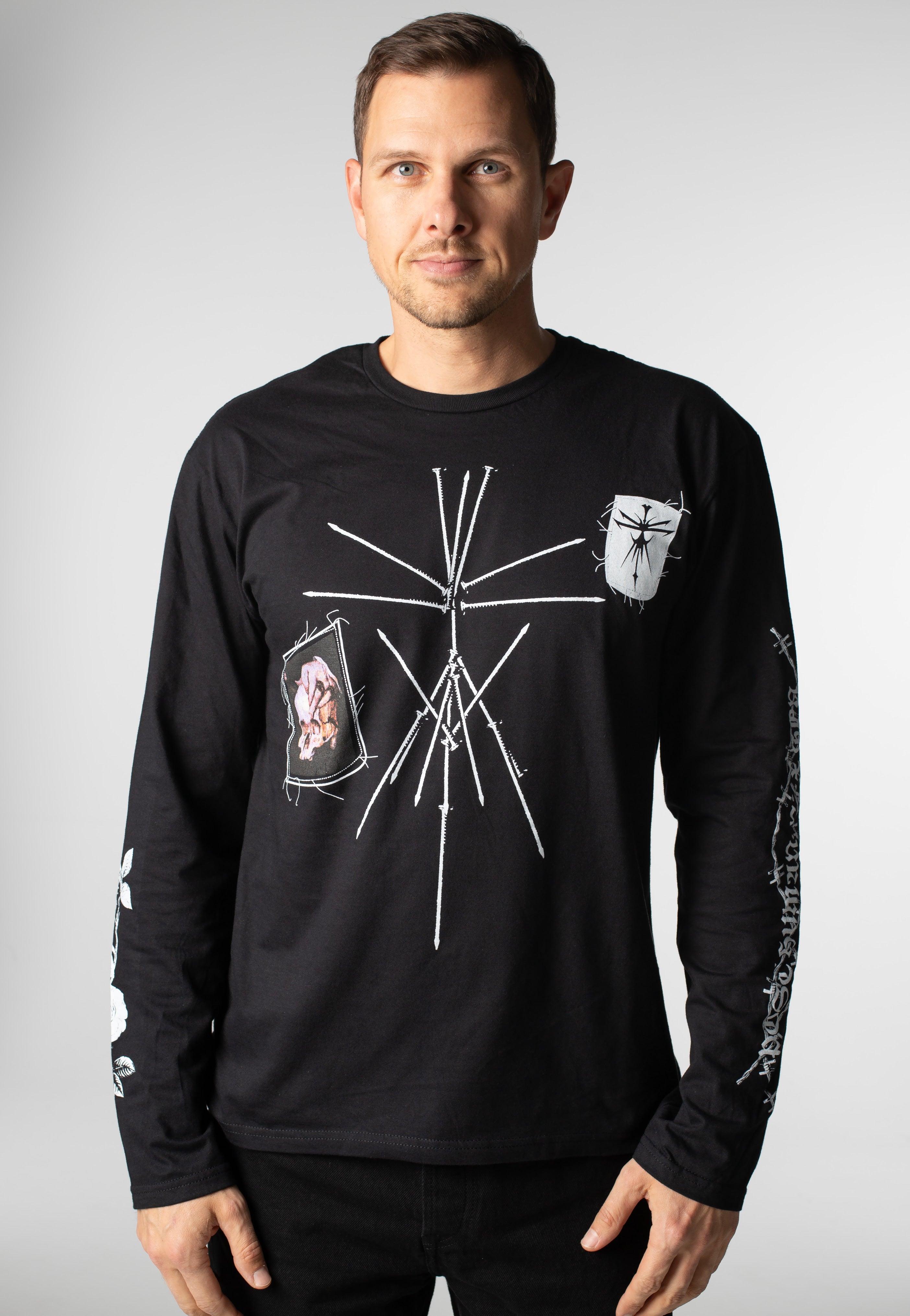 Bring Me The Horizon - Nailed Symbol - Longsleeve | Men-Image