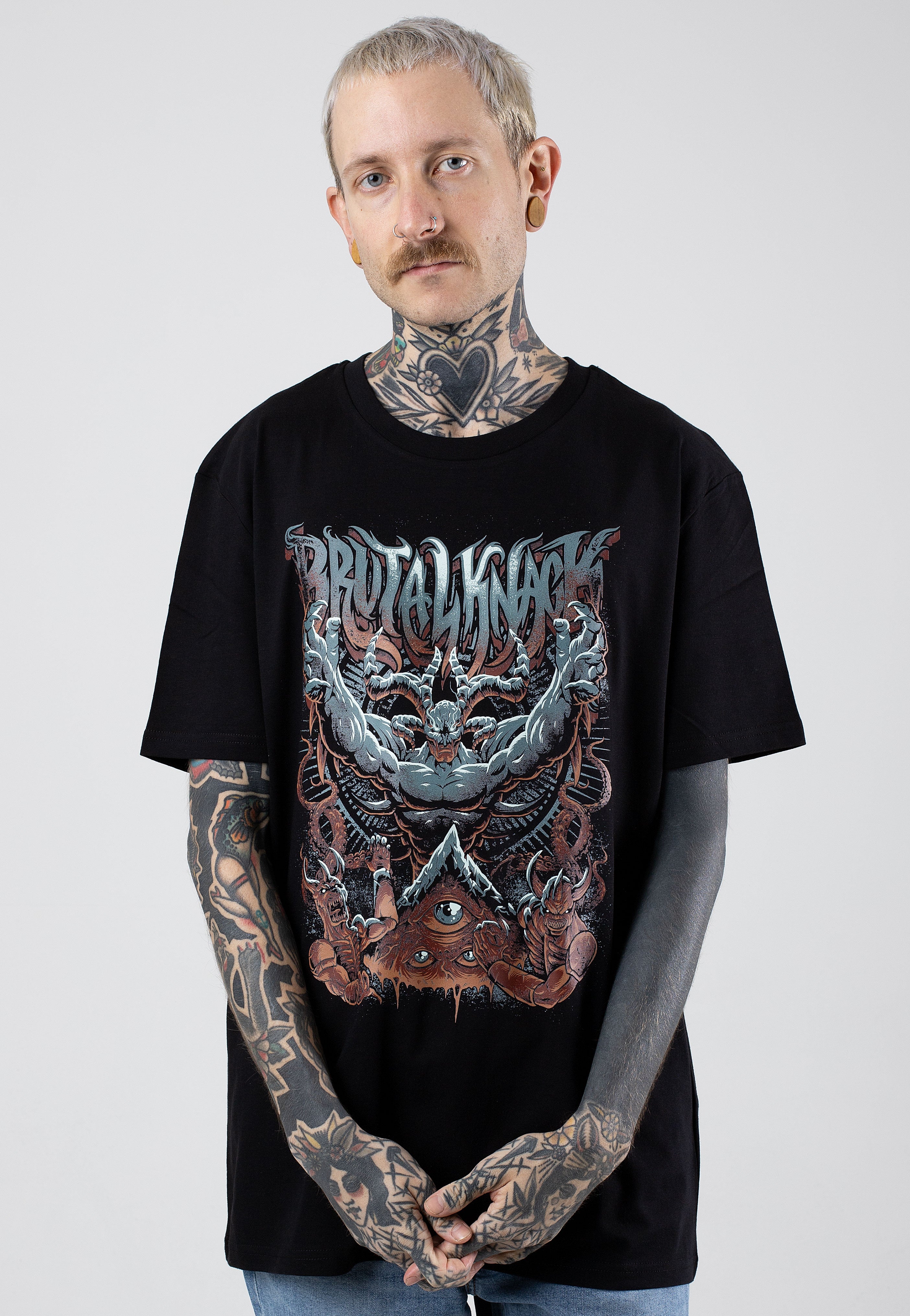 Brutal Knack - Dark Keeper Black - T-Shirt | Men-Image
