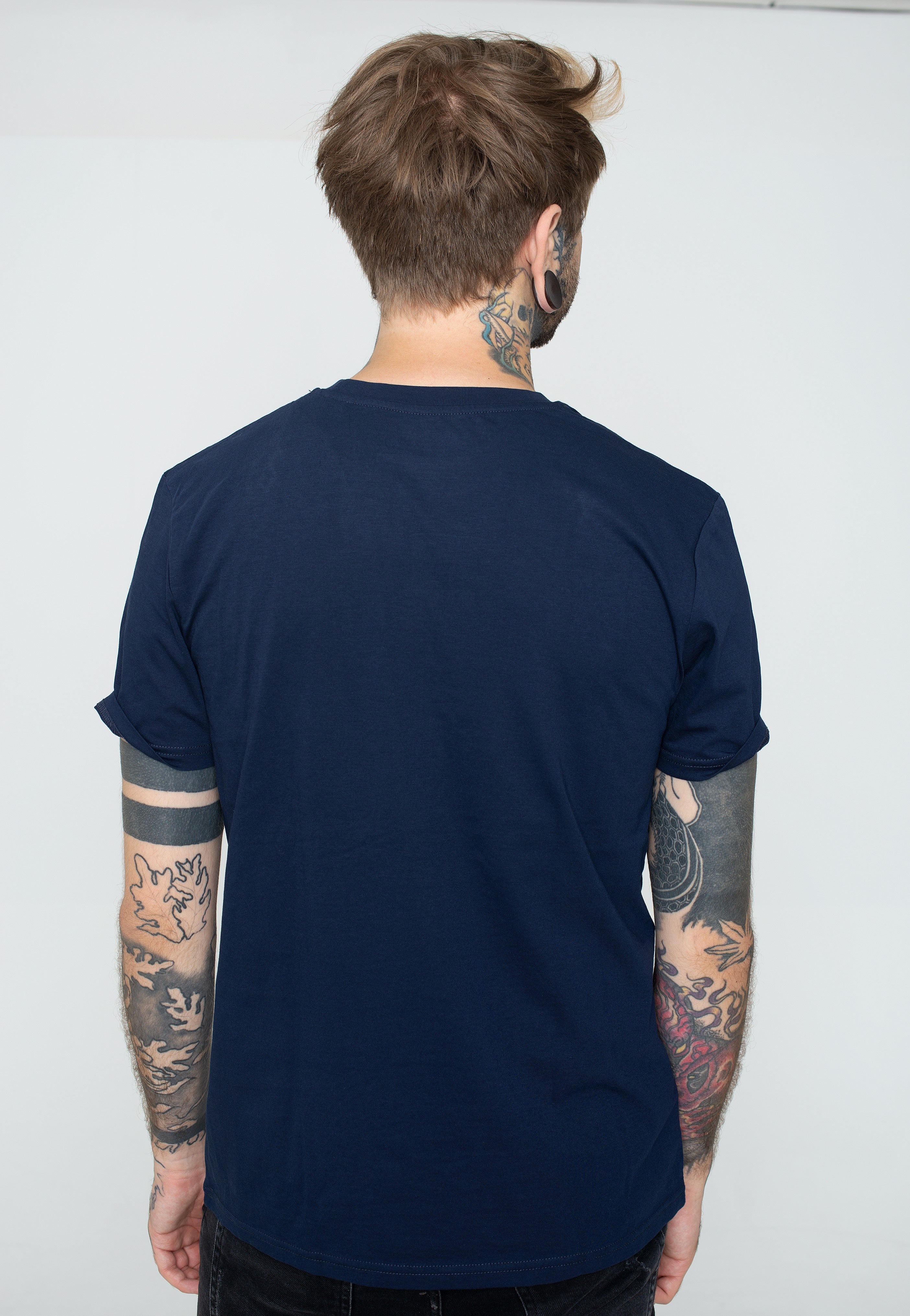 Brutal Knack - Octoskull Navy - T-Shirt | Men-Image