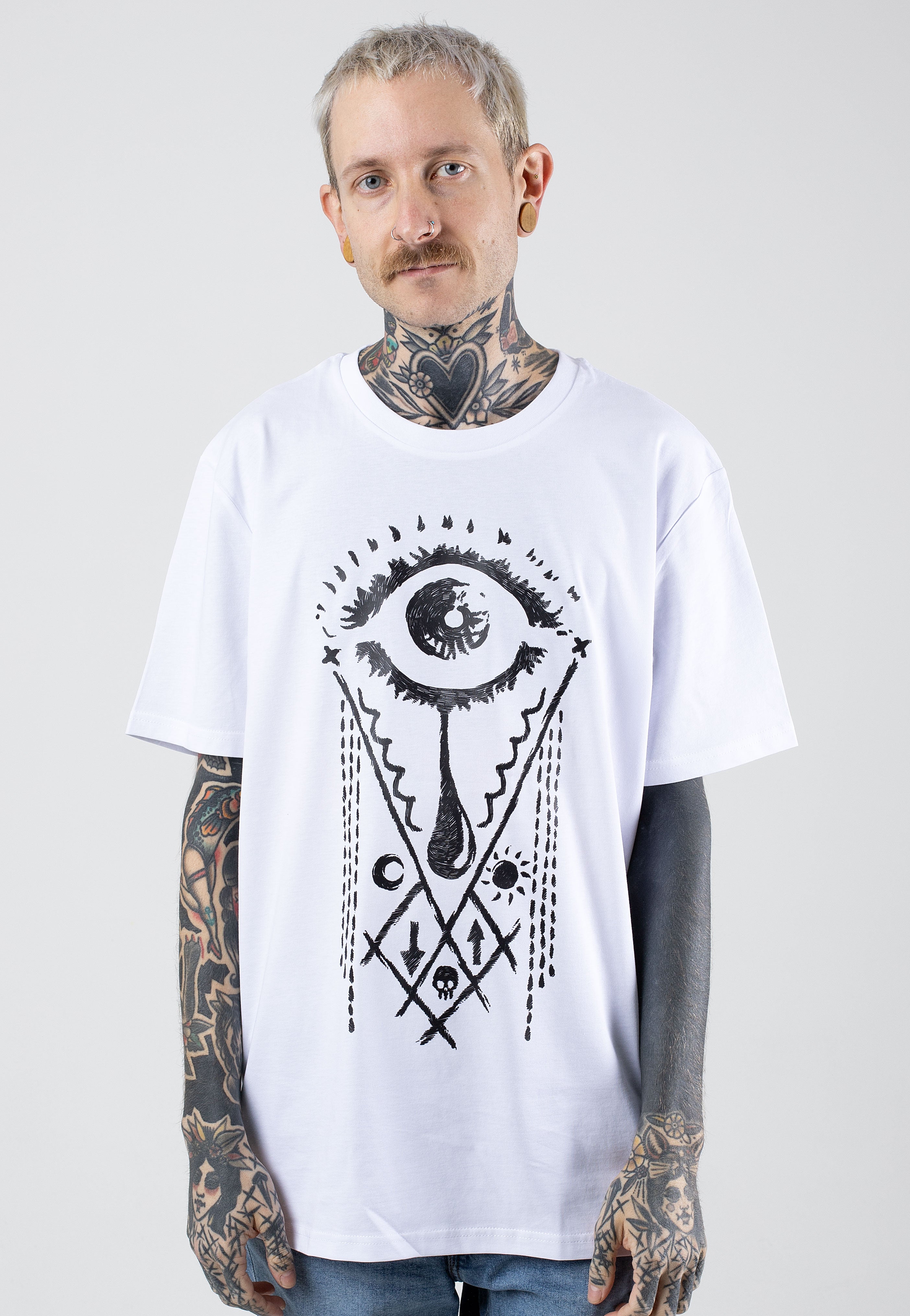 Brutal Knack - Symbolic White - T-Shirt | Men-Image