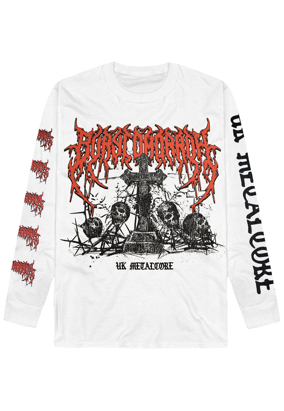 Bury Tomorrow - Gravestone White - Longsleeve | Neutral-Image