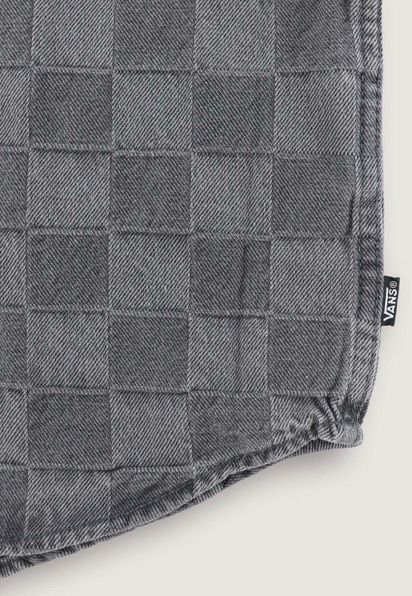 Vans - Hastings Checkerboard Denin Woven Faded Black - Shirt | Men-Image