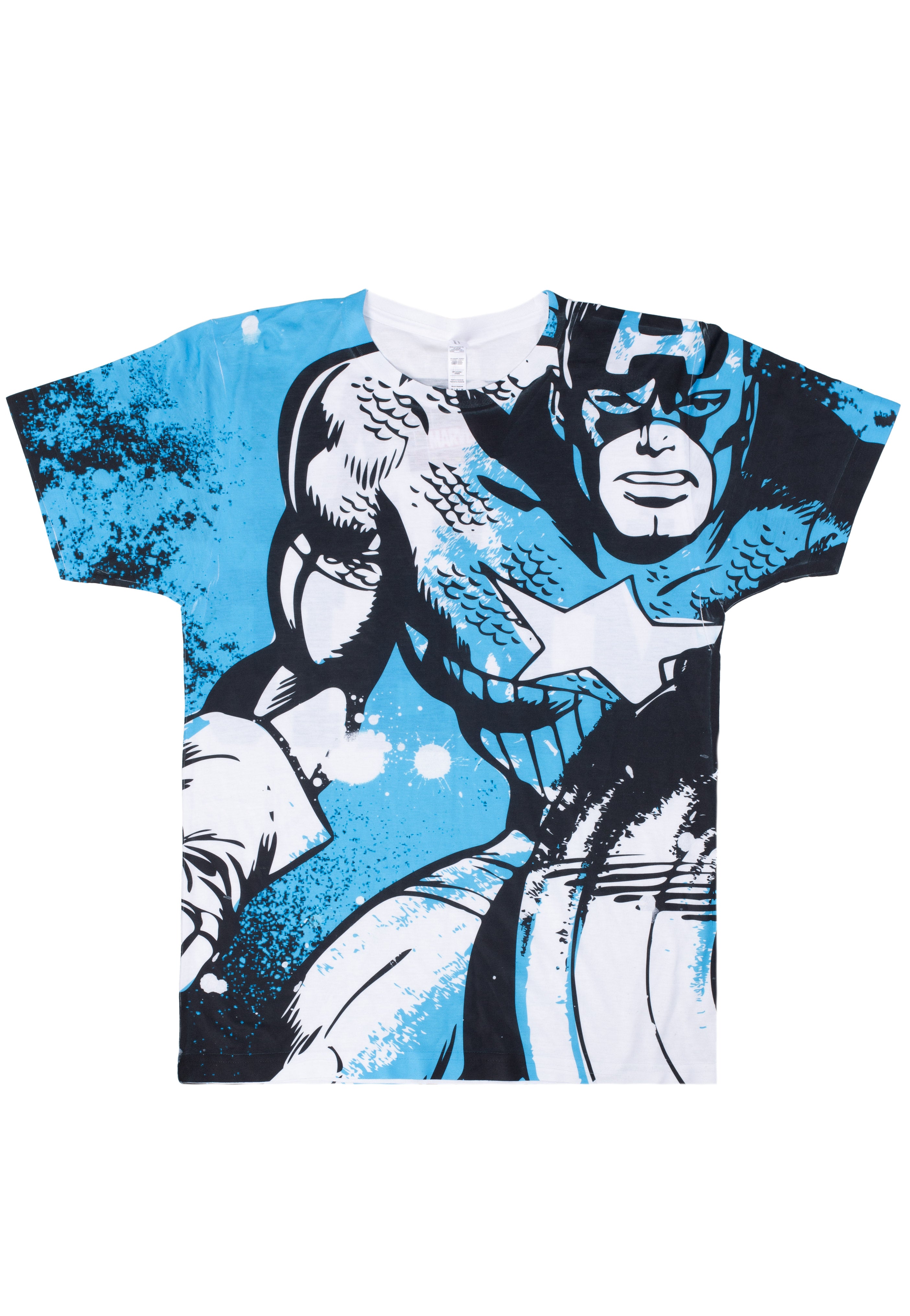 Captain America - Allover - T-Shirt | Neutral-Image