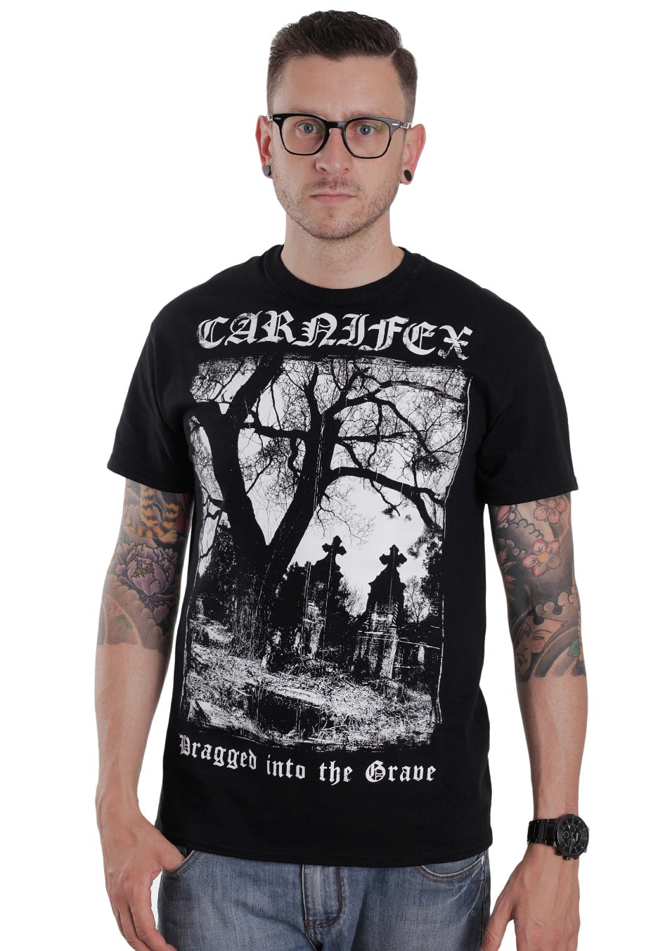 Carnifex - Dragged Into The Grave - T-Shirt | Men-Image