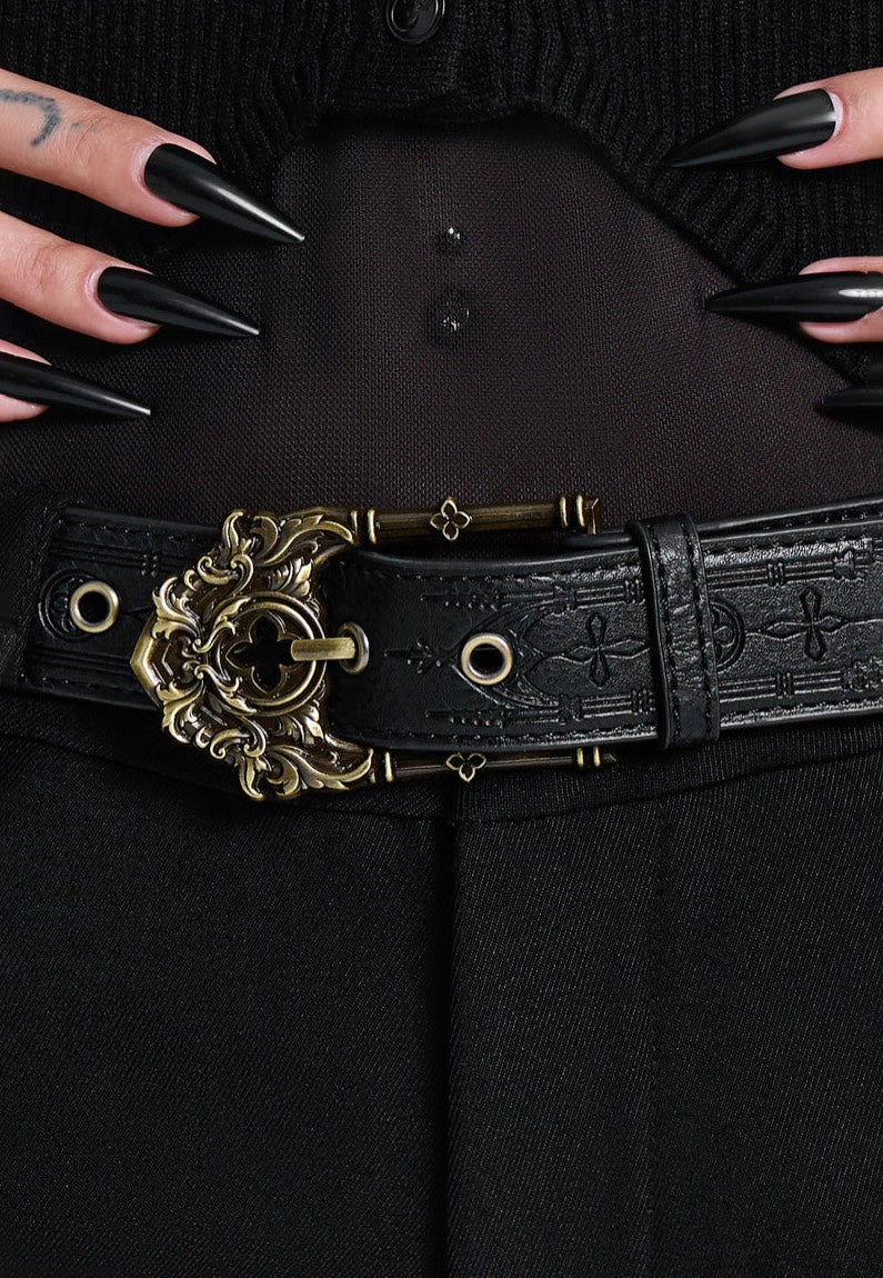 Killstar Cathedra Black Cinturón