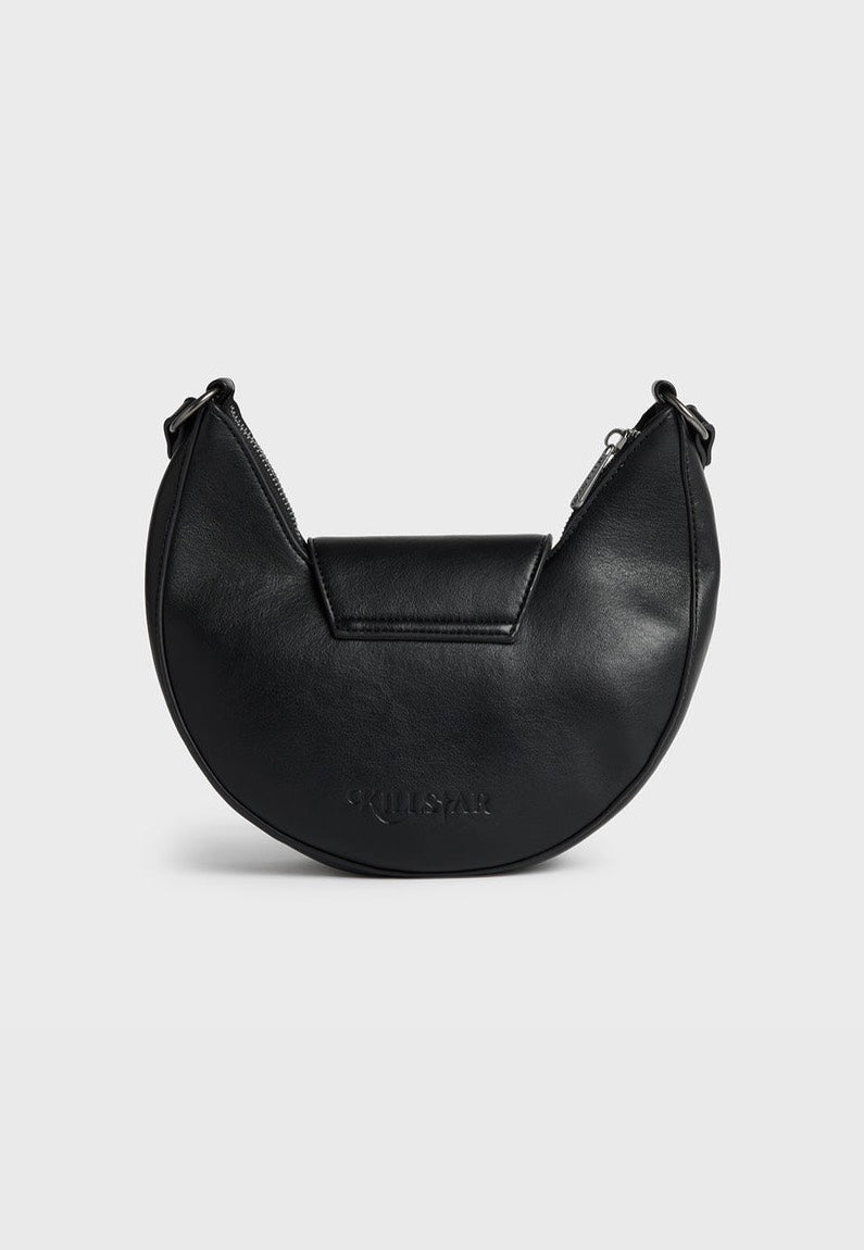 Killstar Cathedra Embroidered Crossbody Black Crossbody Bag