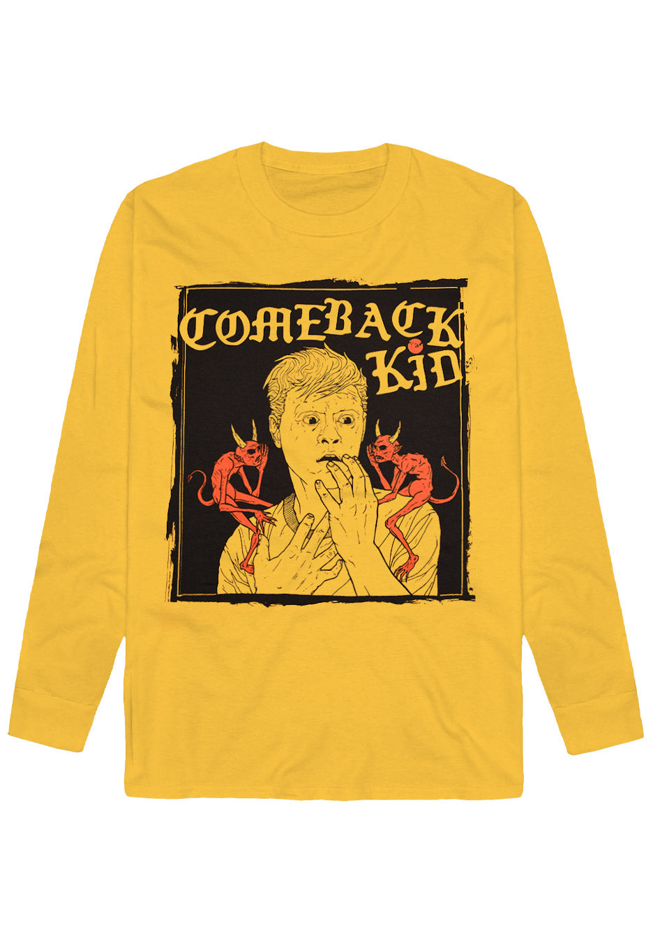 Comeback Kid - Devils On My Shoulder Gold - Longsleeve | Nuclear Blast