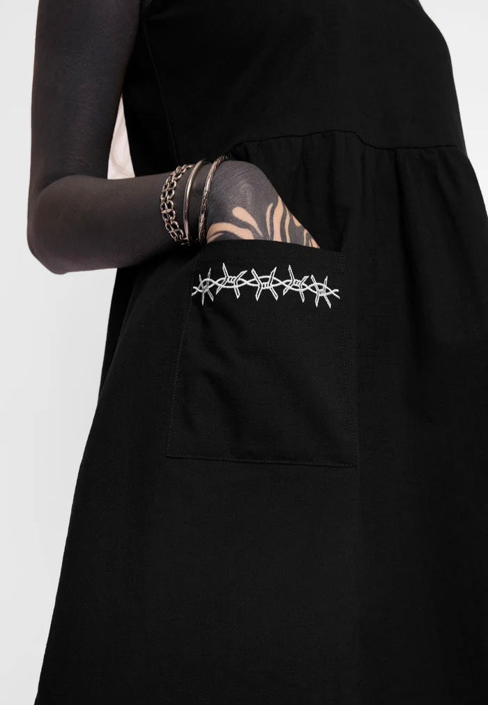 Mary Wyatt - Cora Smock Black - Dress | Women-Image
