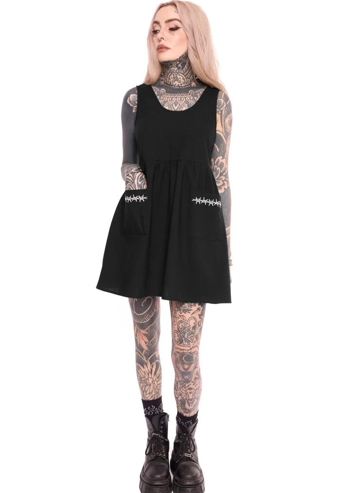 Mary Wyatt - Cora Smock Black - Dress | Women-Image