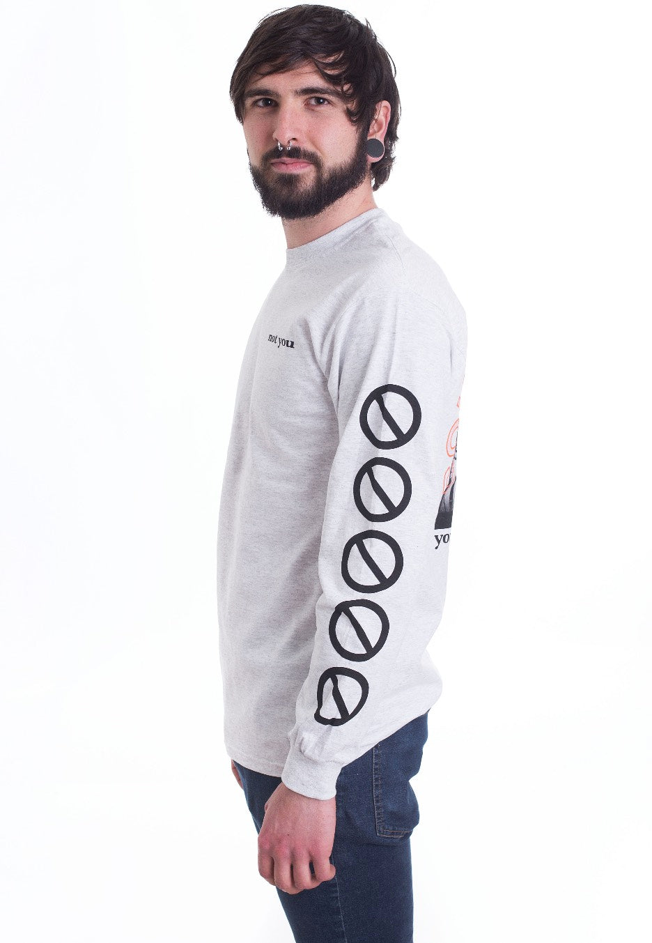 Counterparts - Haunt Me Ash Grey - Longsleeve | Men-Image