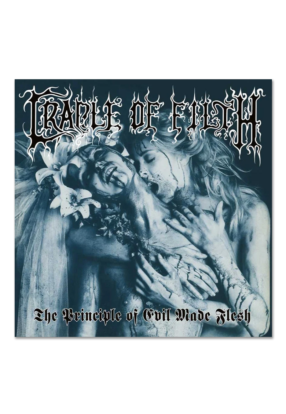 Cradle Of Filth The Principle Of Evil Made Flesh Ltd. Aqua Blue Colored Vinyl