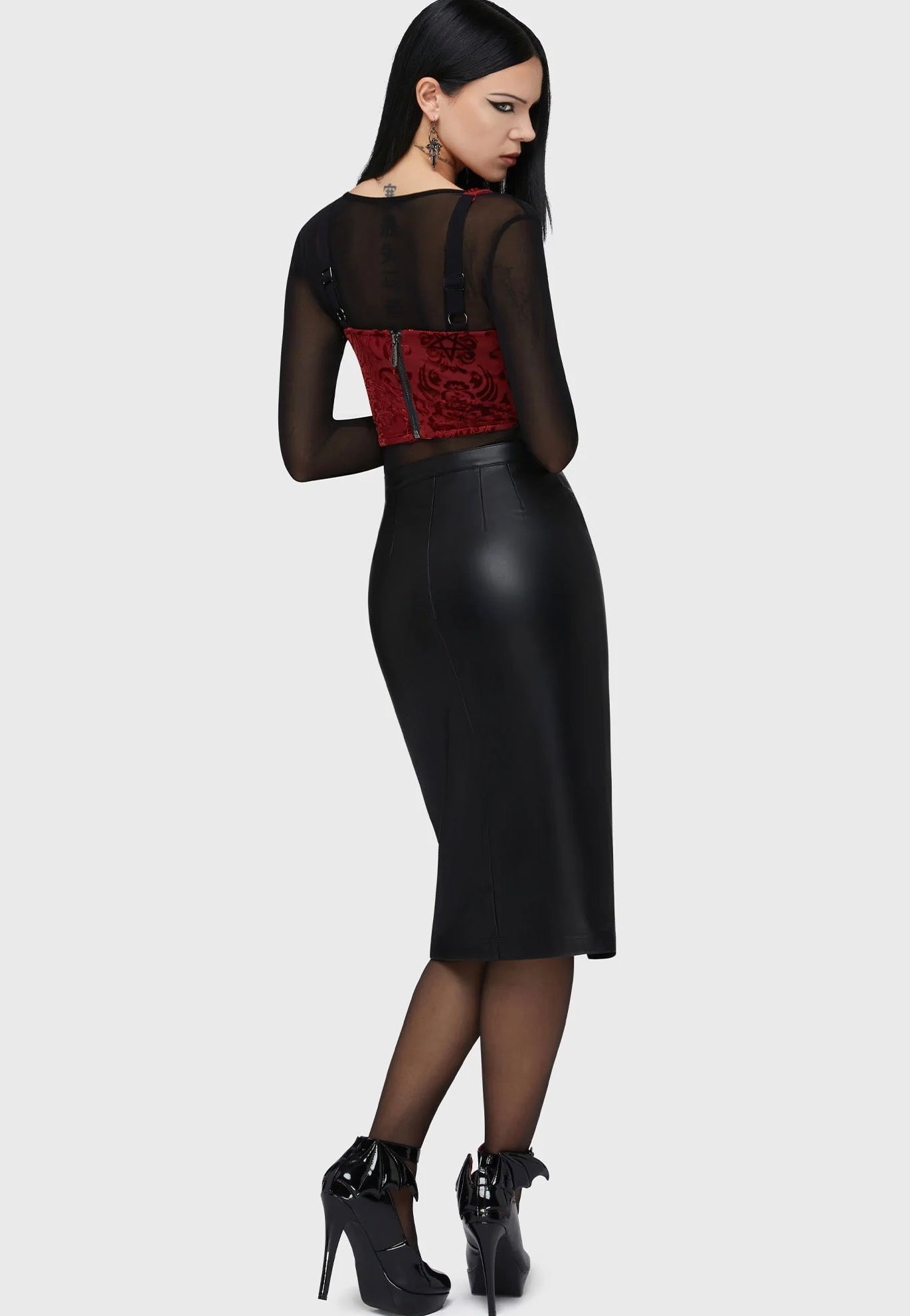 Killstar - Crimson Bloodlust Red - Corset | Women-Image