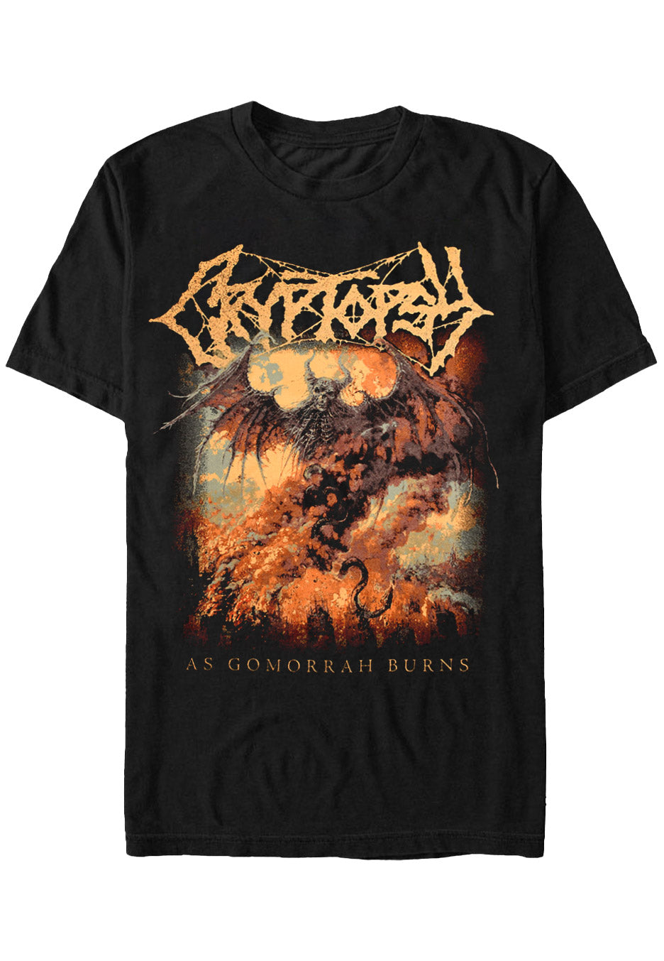 Cryptopsy - As Gomorrah Burns - T-Shirt | Nuclear Blast