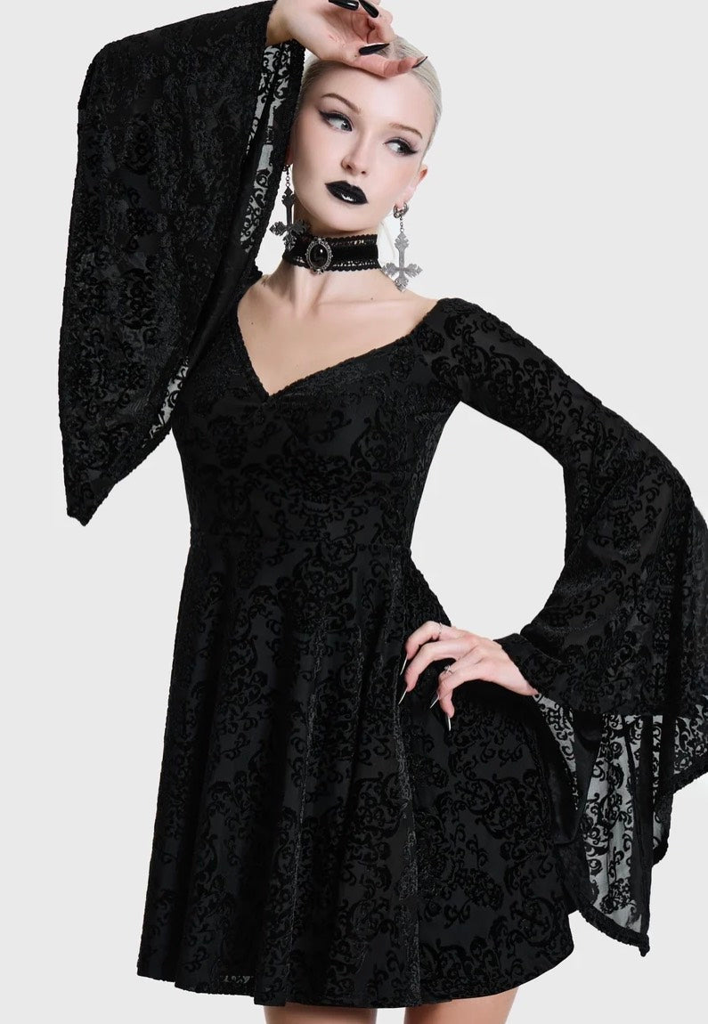 Killstar Daemon's Curse Mini Black Vestido