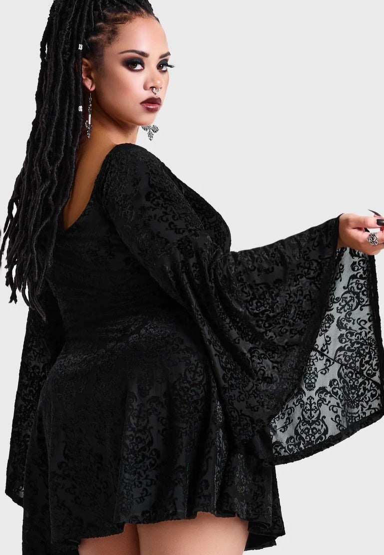 Killstar Daemon's Curse Mini Black Vestido