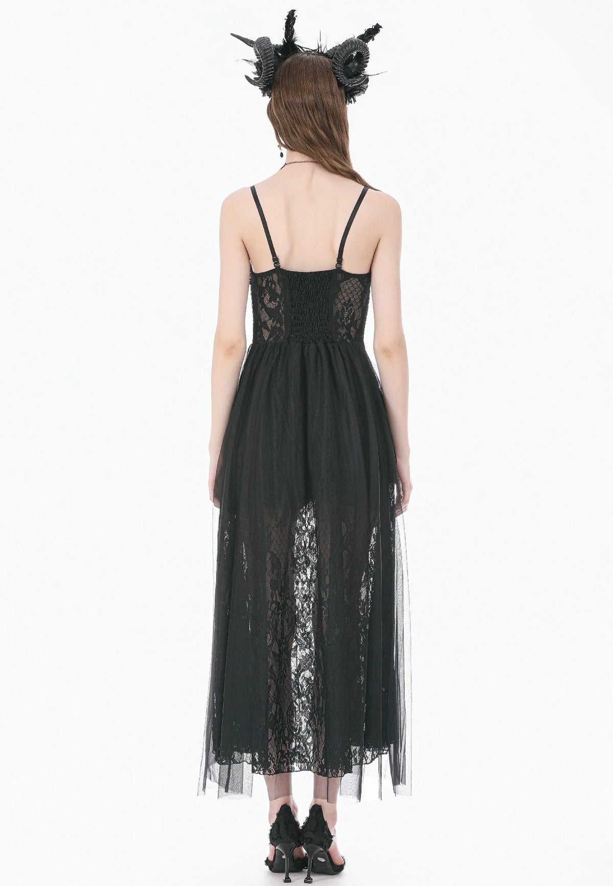 Dark In Love Dark Rite Gothic Lace Long Vestido